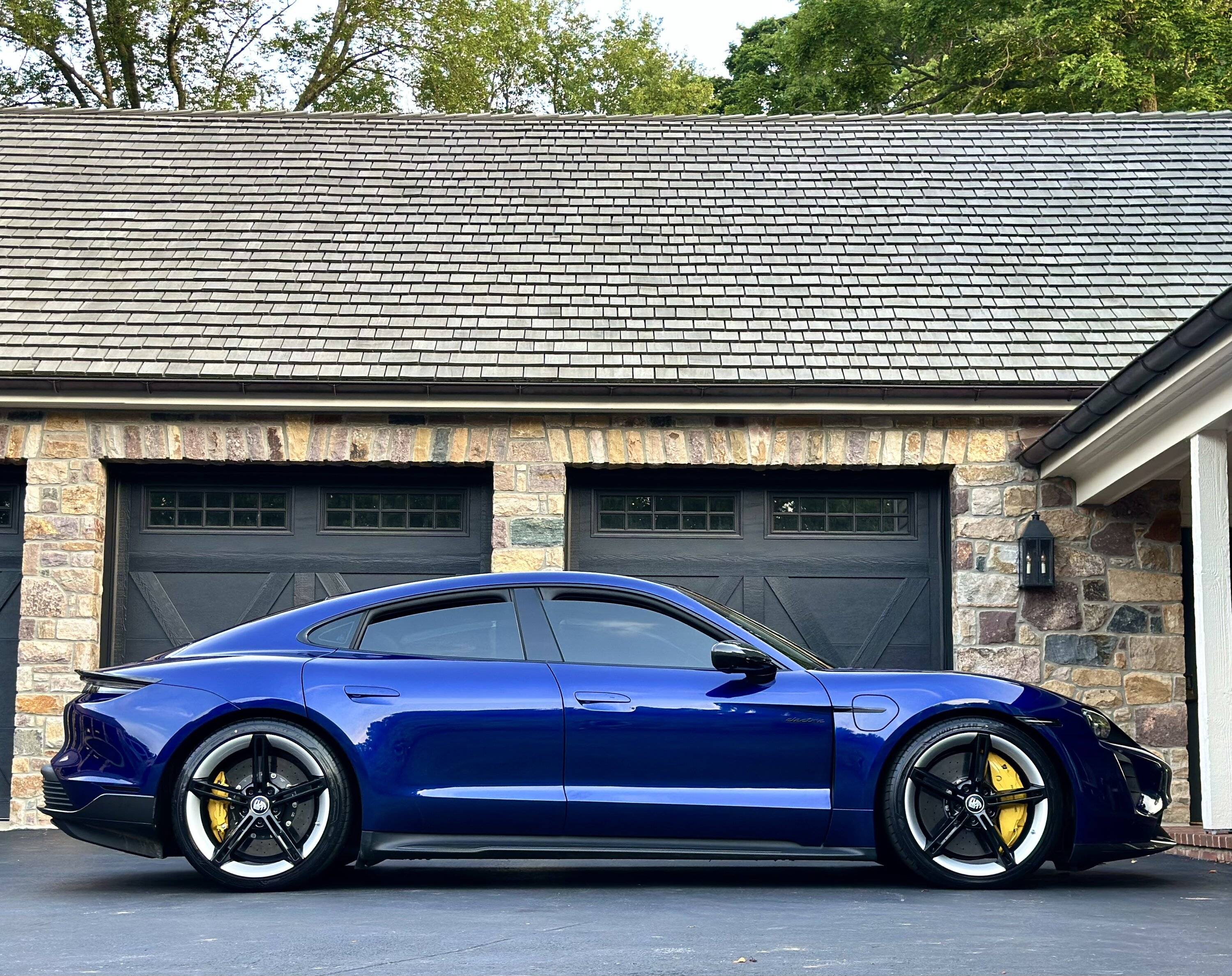Porsche Taycan 4th Taycan Arrival: MY23 Gentian Blue IMG_1897