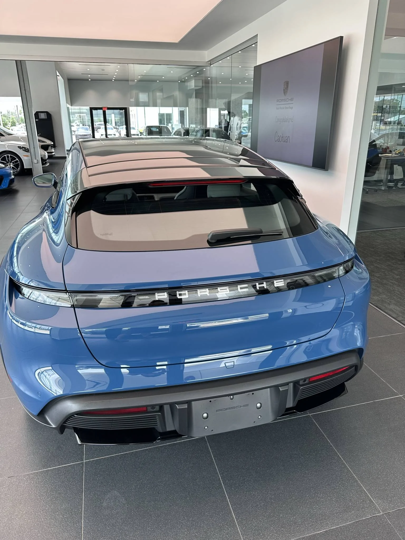 Porsche Taycan July 2023 Deliveries IMG_0909