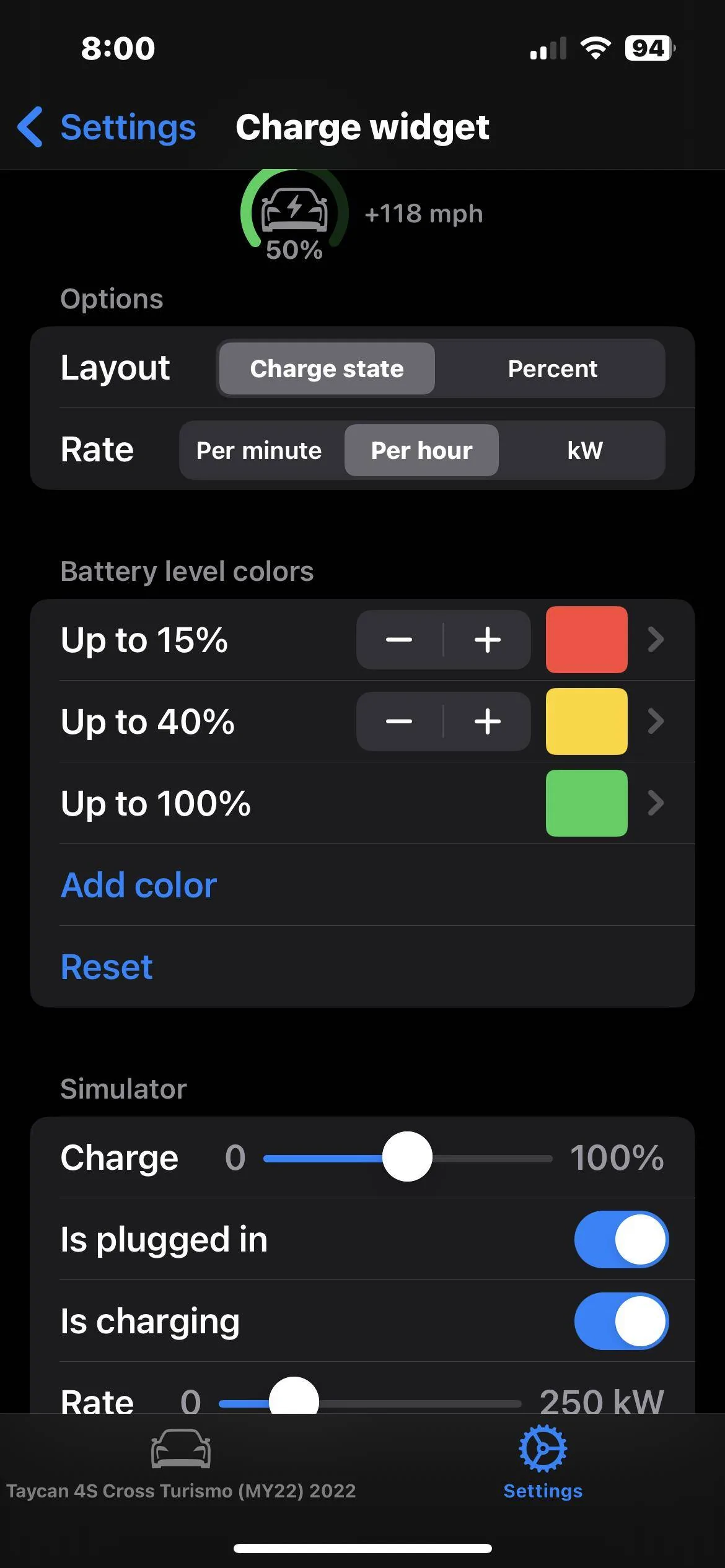 Porsche Taycan Interested in an unofficial Apple Watch app? IMG_2166