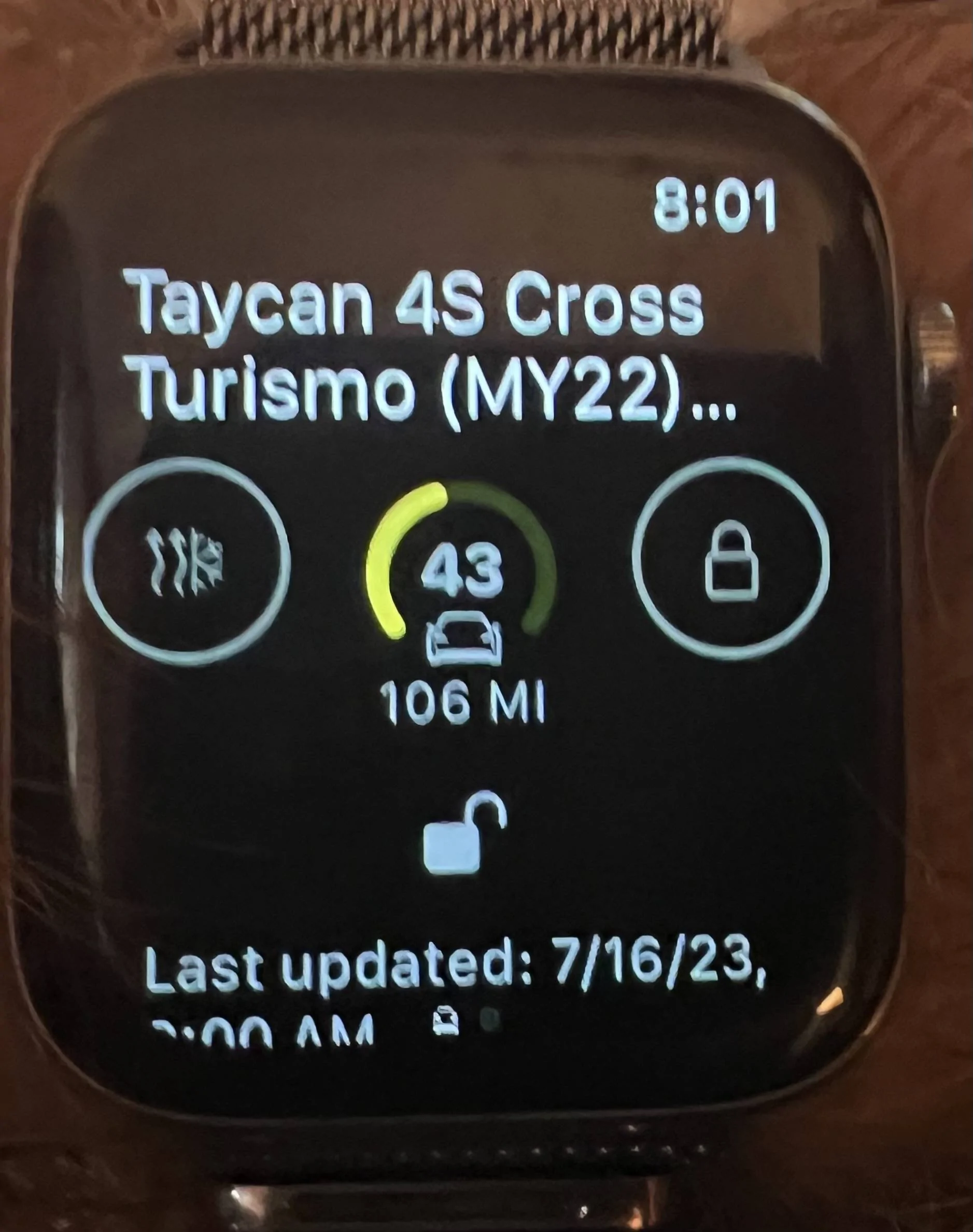 Porsche Taycan Interested in an unofficial Apple Watch app? IMG_2169