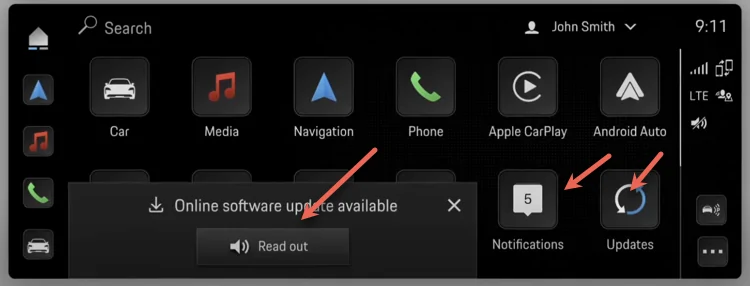 Porsche Taycan OTA Software Update (July 17, 2023)! 1689624177921