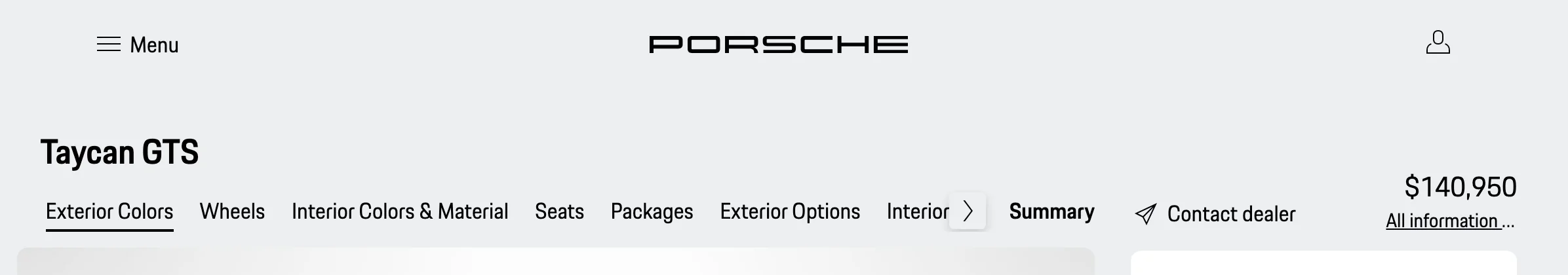 Porsche Taycan Taycan price increased. 1689624731543