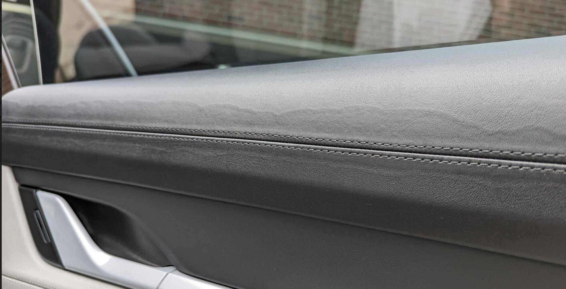 Porsche Taycan Interior Leather damage by water fix ideas 1689860177224