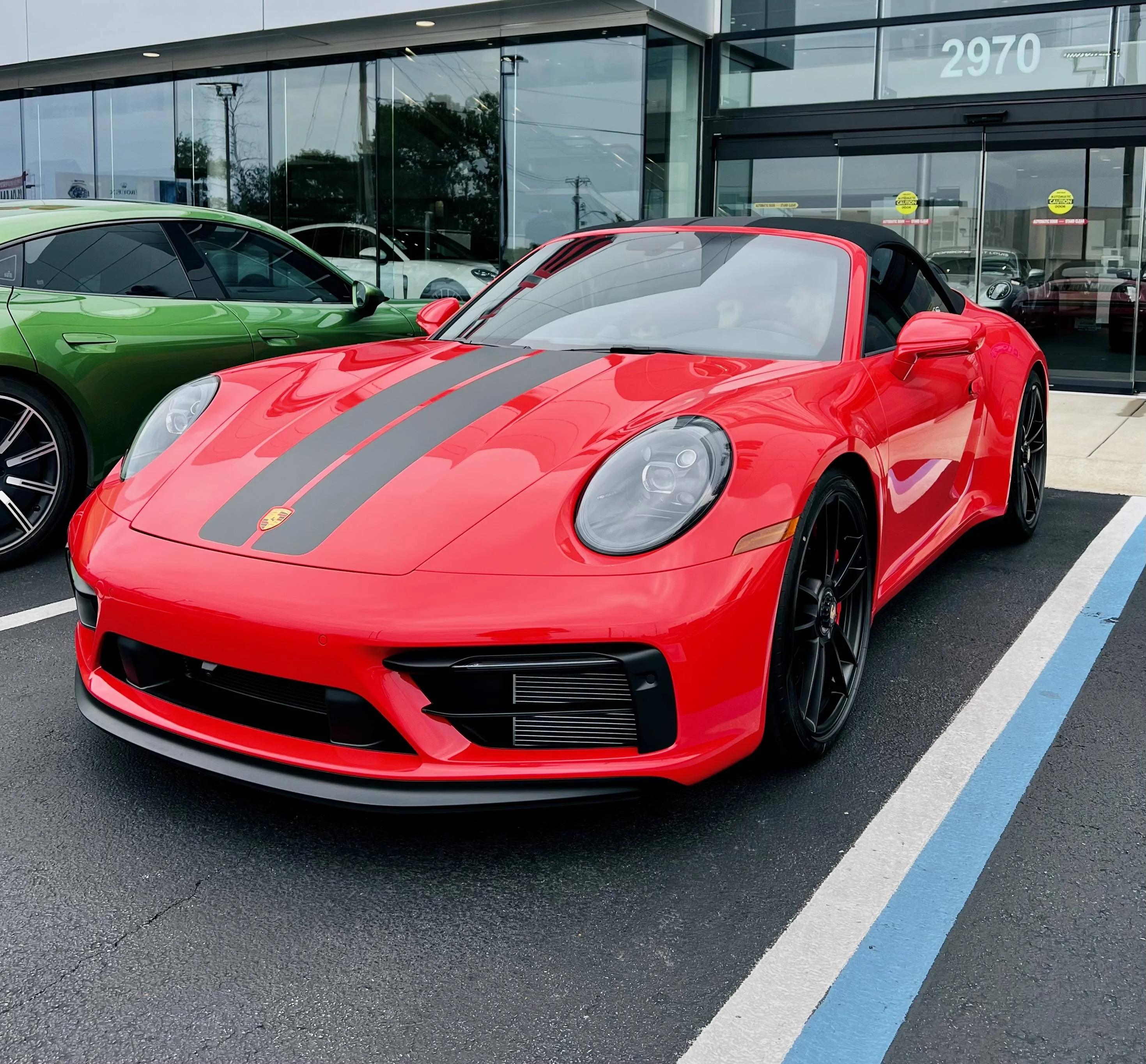 Porsche Taycan meanwhile on the flip side…Porsche is just being mean… FullSizeRender
