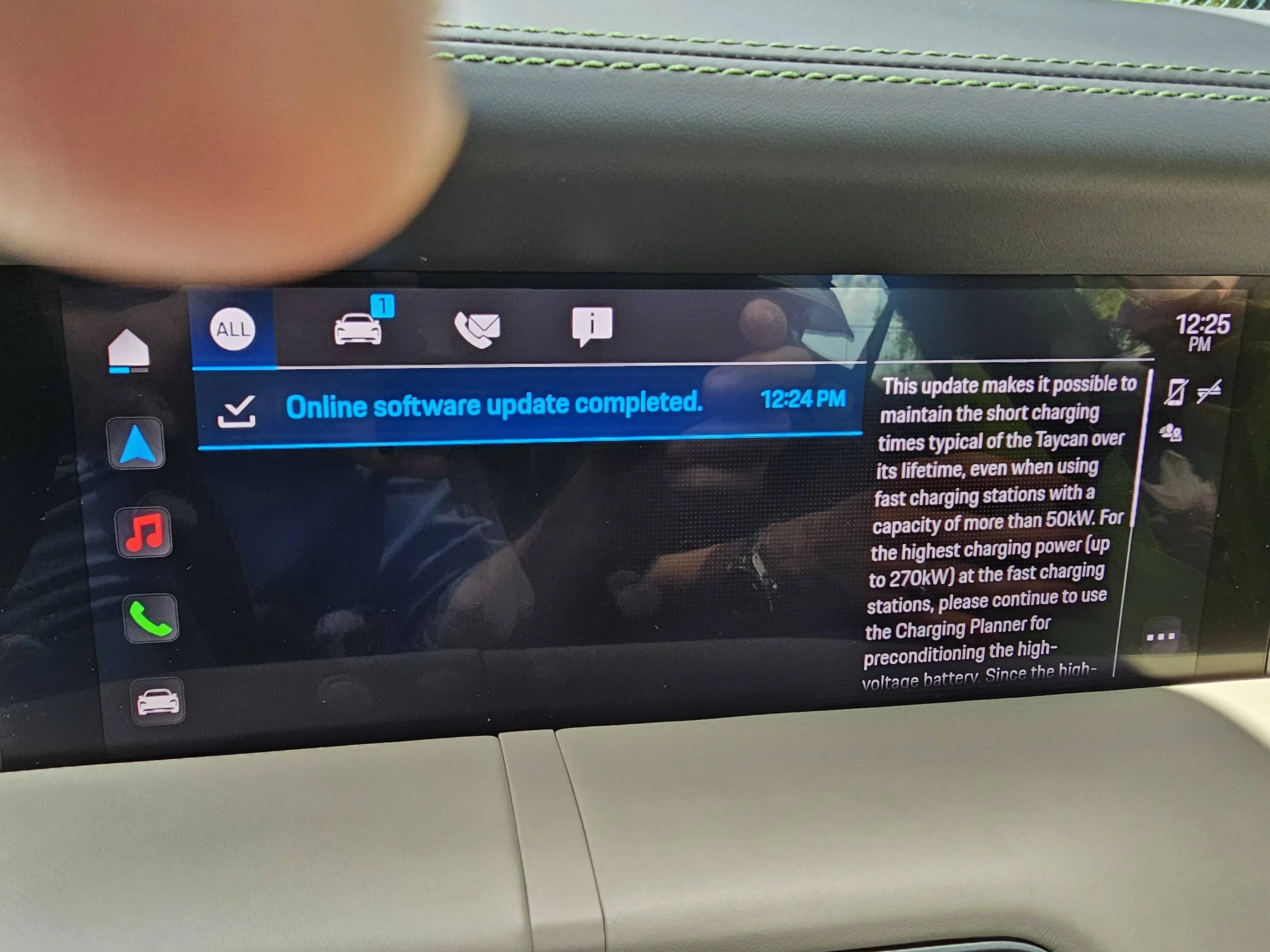 Porsche Taycan OTA Software Update (July 17, 2023)! 20230722_122522