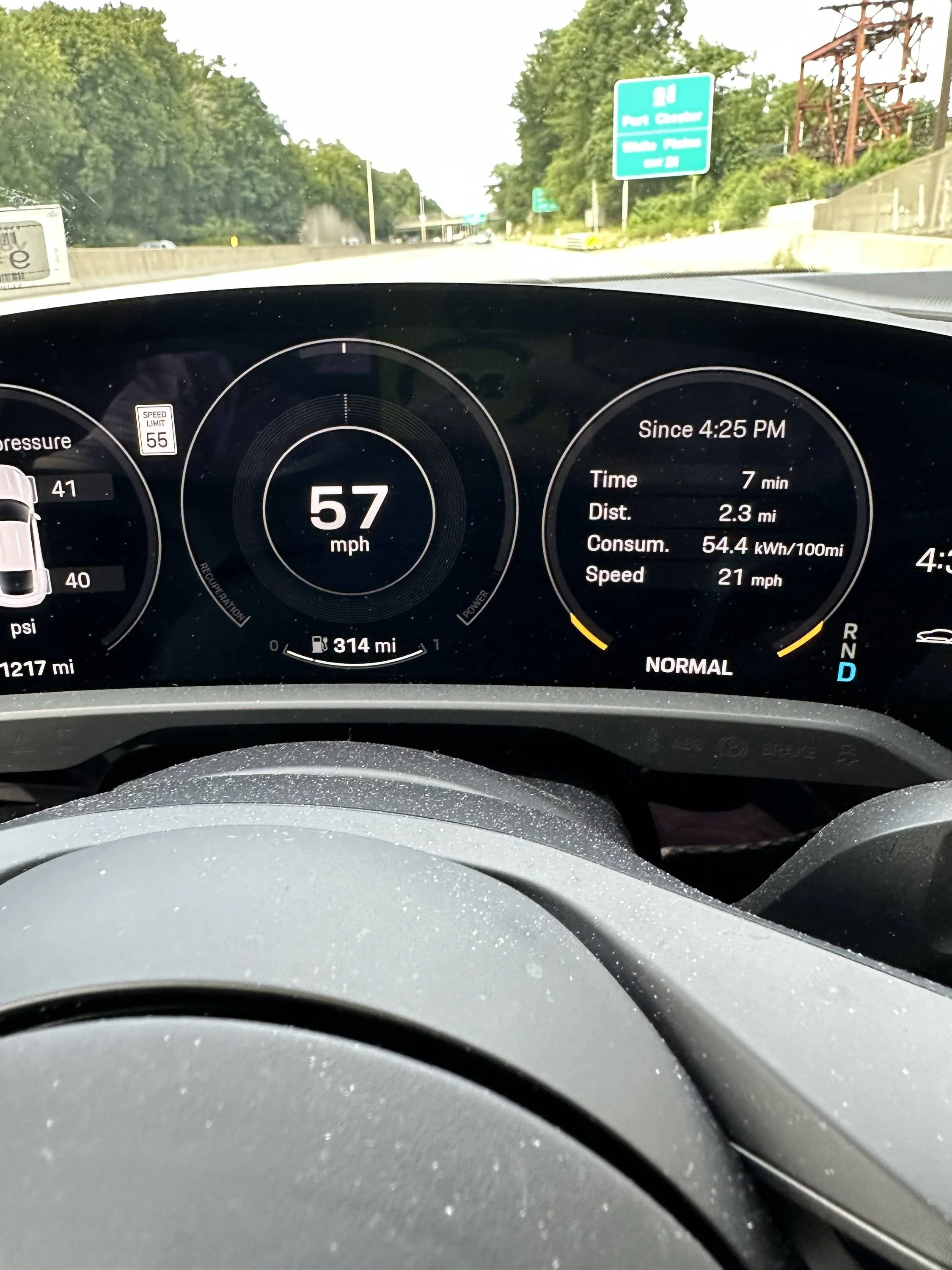 Porsche Taycan What is your Taycan Range after X miles, Let's get some data IMG_5780
