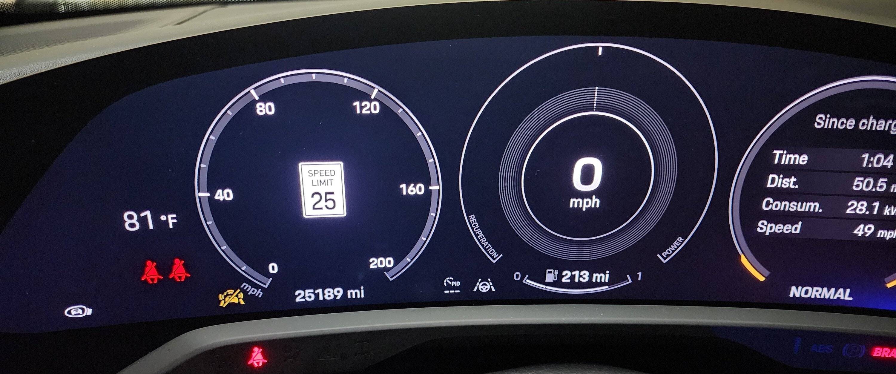 Porsche Taycan Updated OTA software, increase in range .....? 20230723_205216