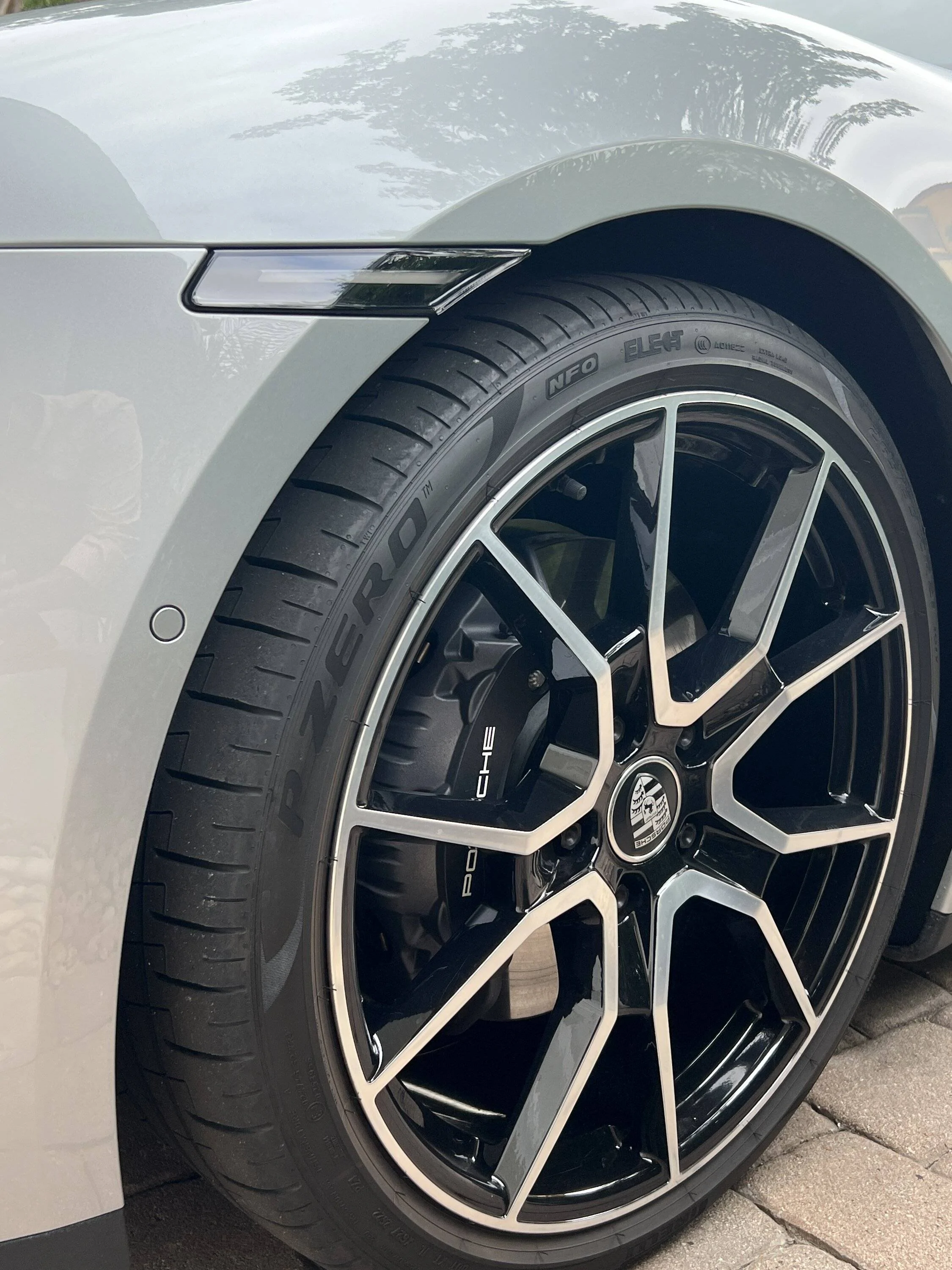 Porsche Taycan New tires at 4657 miles? 1690214106295