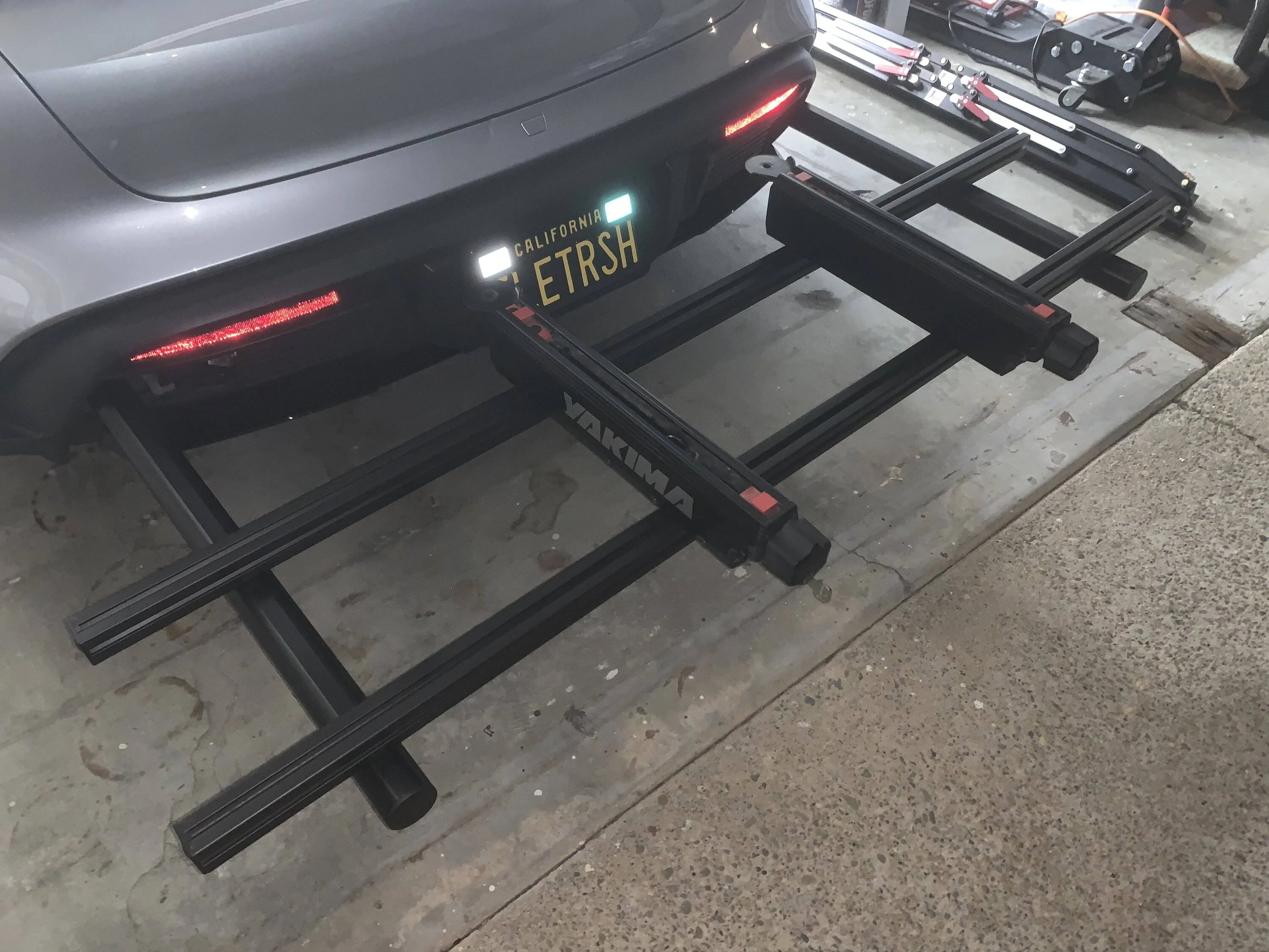 Porsche Taycan Custom Cross Turismo Rear Bike Rack Group Buy 04E54E24-B466-45CF-935C-8B4DA70E1B25