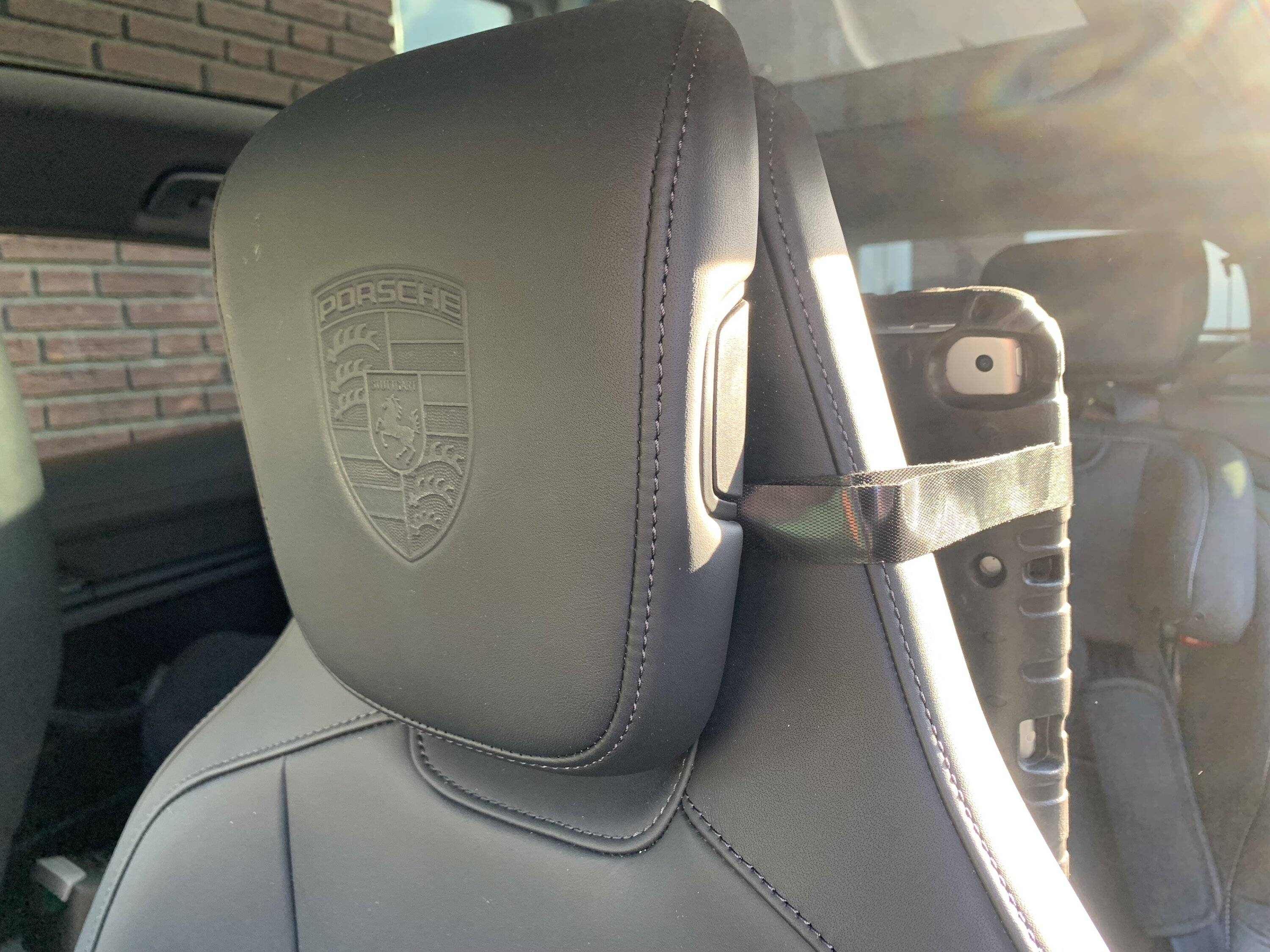 Porsche Taycan iPad Holder for Rear Passanger IMG_0856
