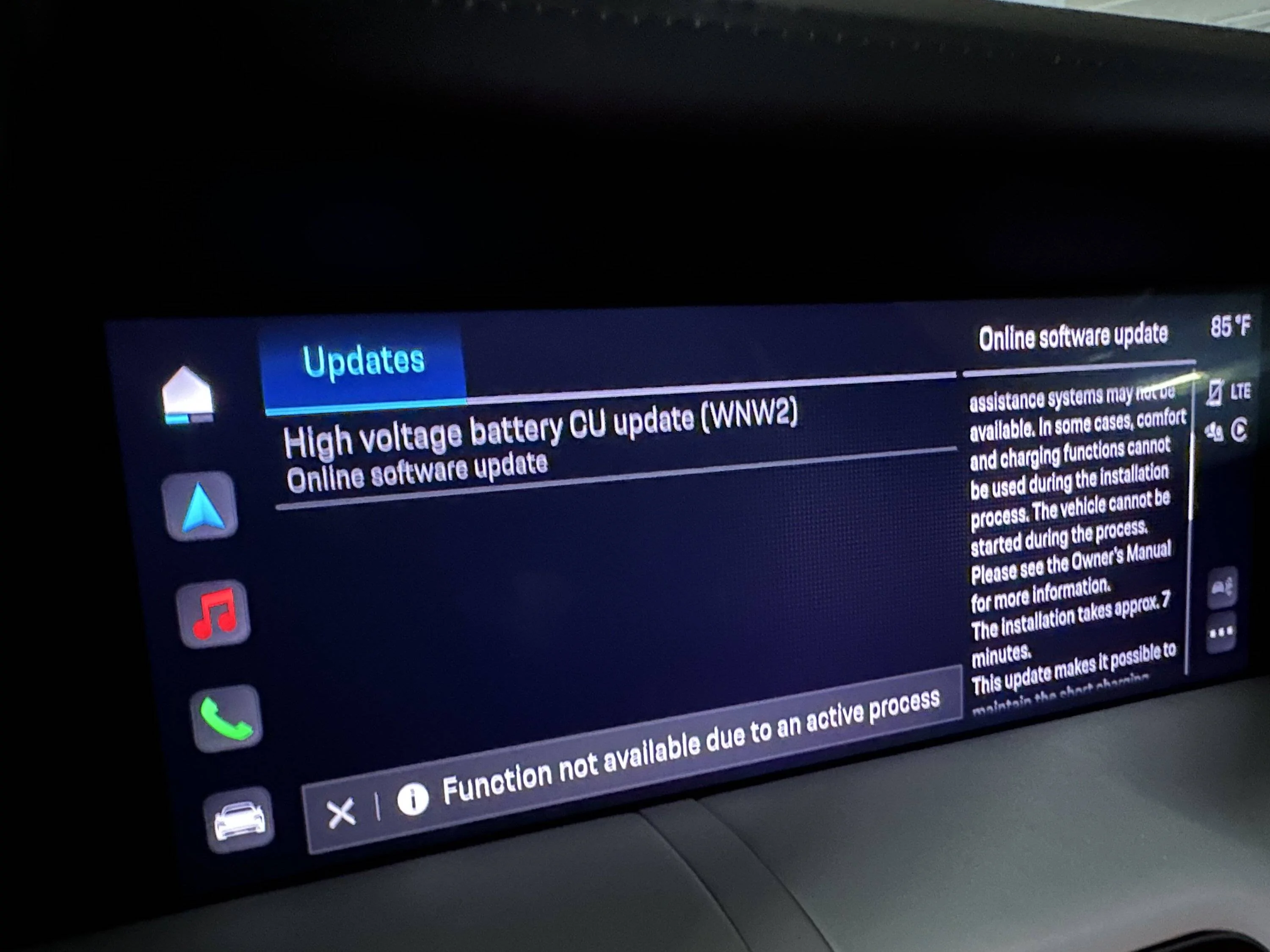 Porsche Taycan OTA Software Update (July 17, 2023)! IMG_0445