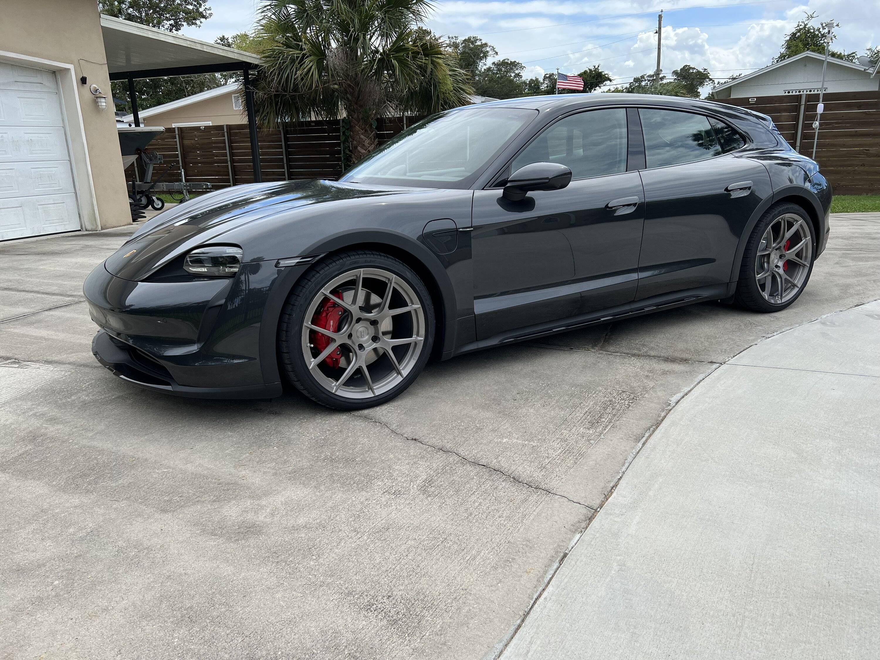 Porsche Taycan BC Forged KL11 21" Wheels on 2023 4SCT IMG_0602