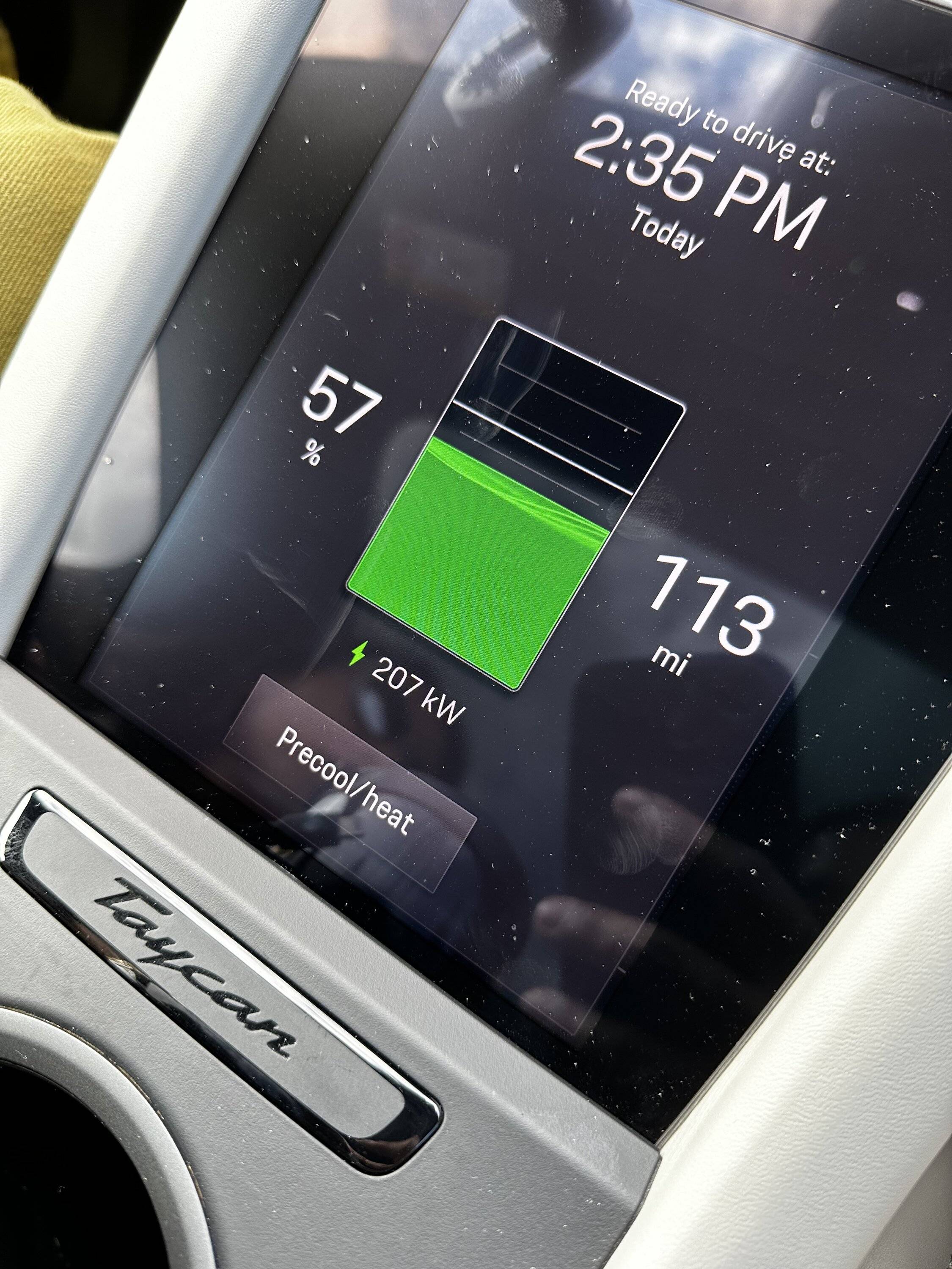 Porsche Taycan What is your Taycan Range after X miles, Let's get some data IMG_3560