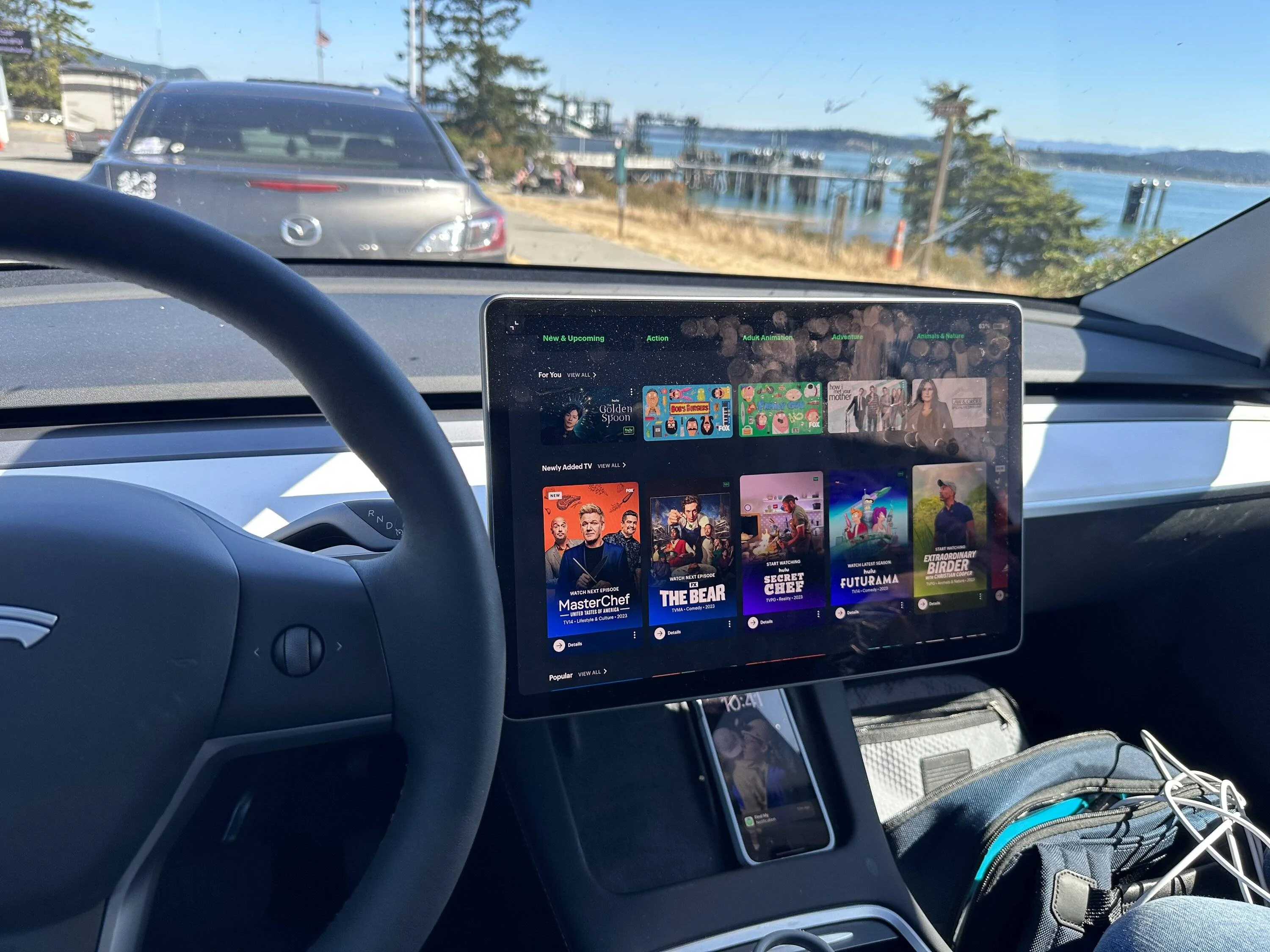 Porsche Taycan [Perspective] - A happy Taycan owner road trip’s his Daughter’s Model Y… IMG_1644