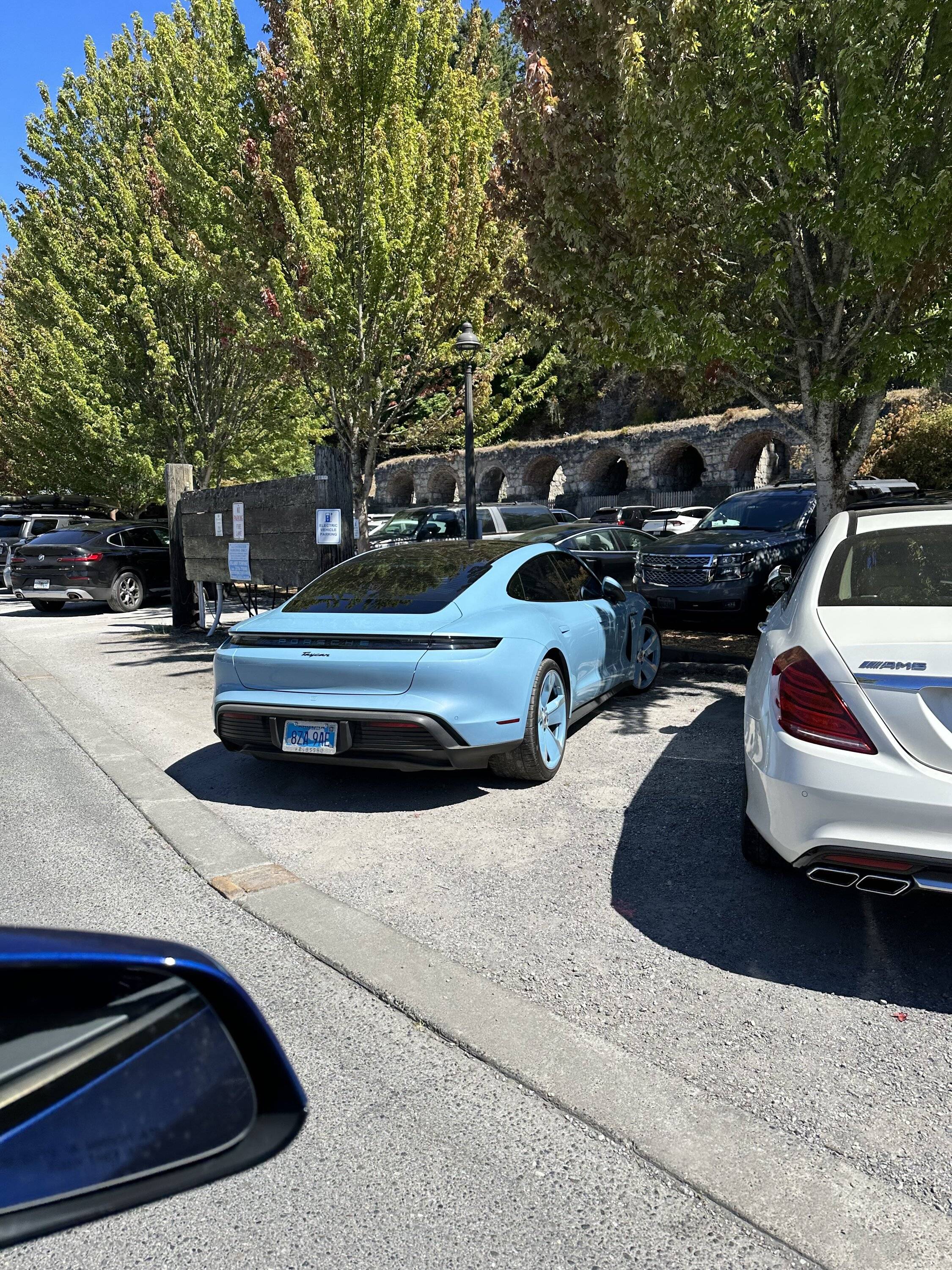 Porsche Taycan [Perspective] - A happy Taycan owner road trip’s his Daughter’s Model Y… IMG_6928