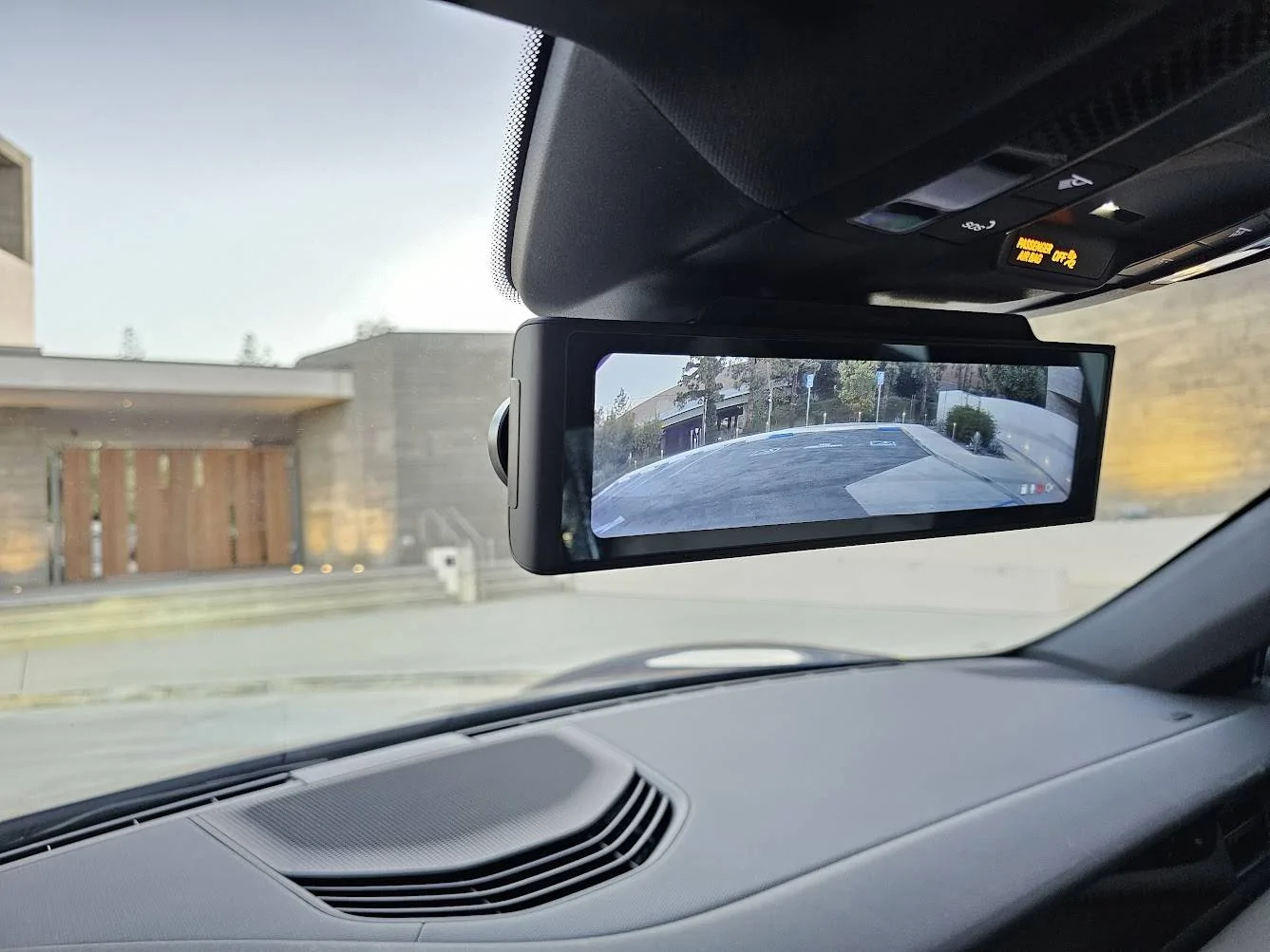Porsche Taycan Rear View Mirror 4K + 1080p Dash Cam Option for CT4 Dashcam3