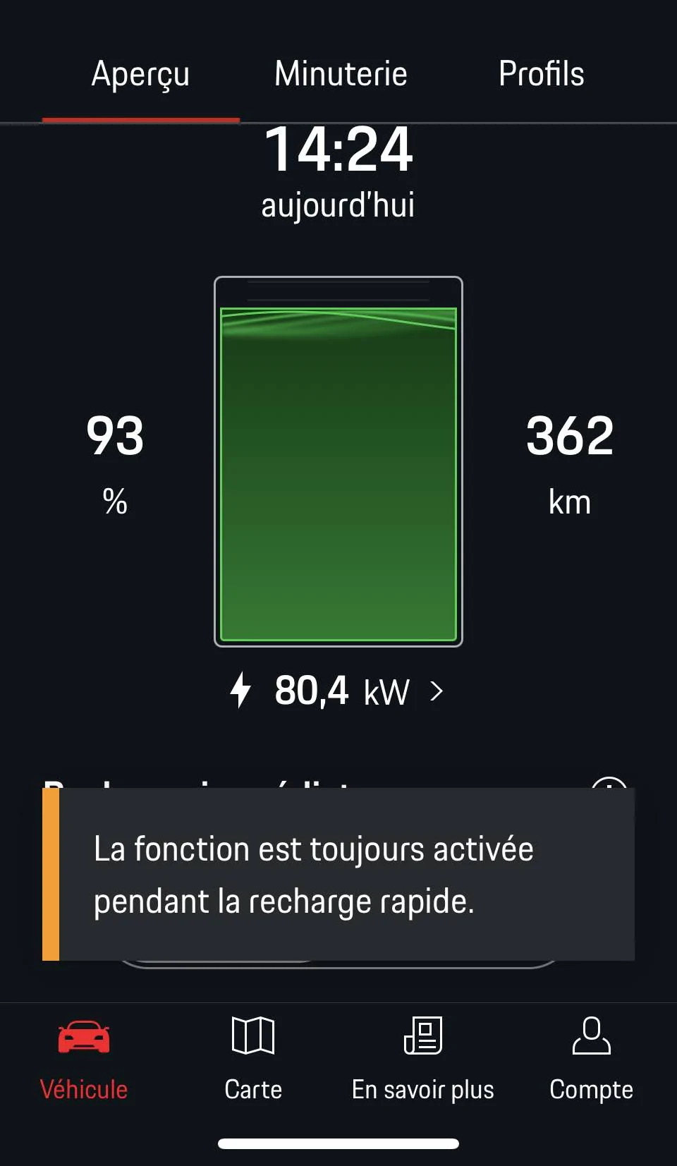 Porsche Taycan Fast charging & charging limit IMG_2863