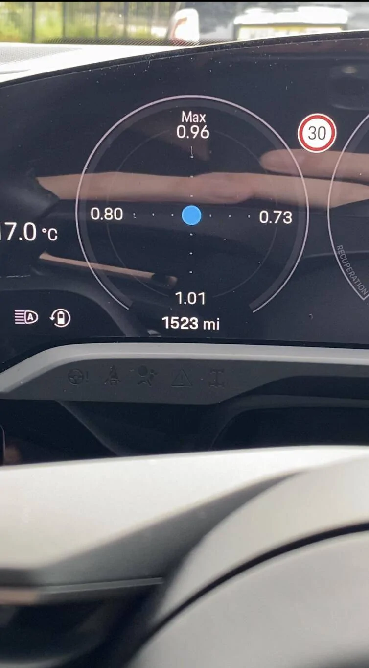 Porsche Taycan kick-off what is your g-power record? Screenshot 2023-08-10 at 19.57.49