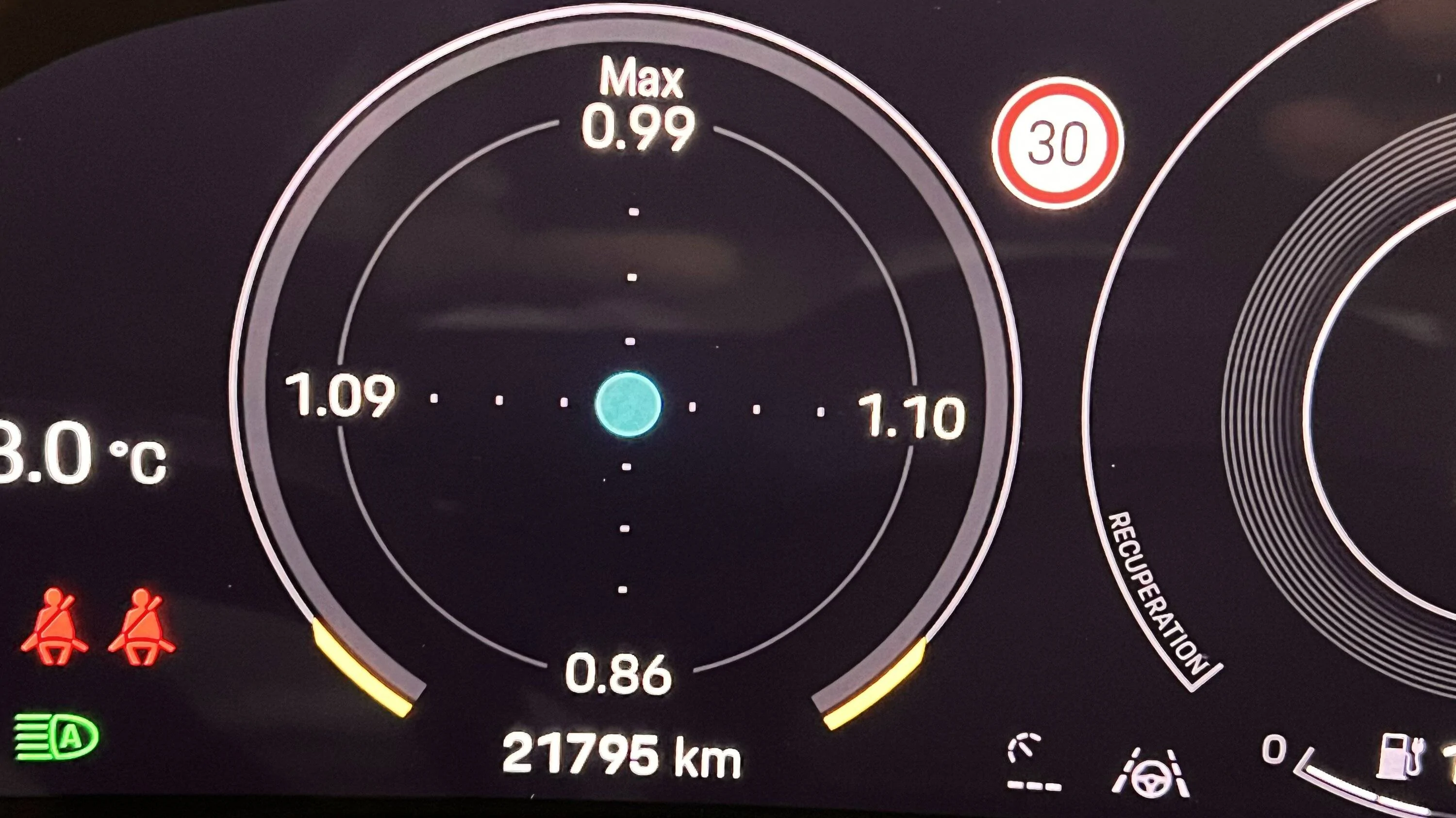 Porsche Taycan kick-off what is your g-power record? IMG_6362