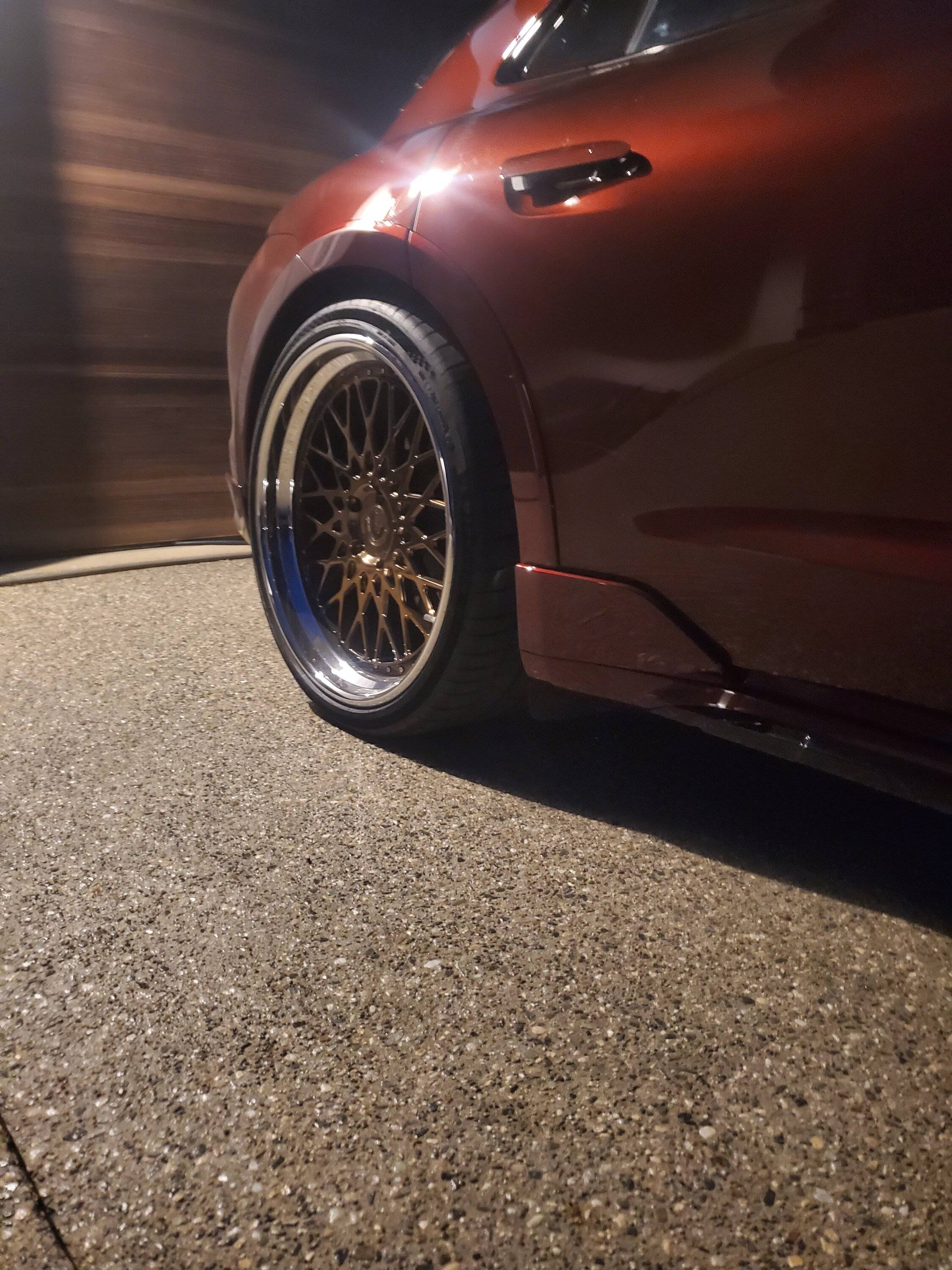 Porsche Taycan Loving my new 22" wheels and the painted "off road" packed 20230808_211036