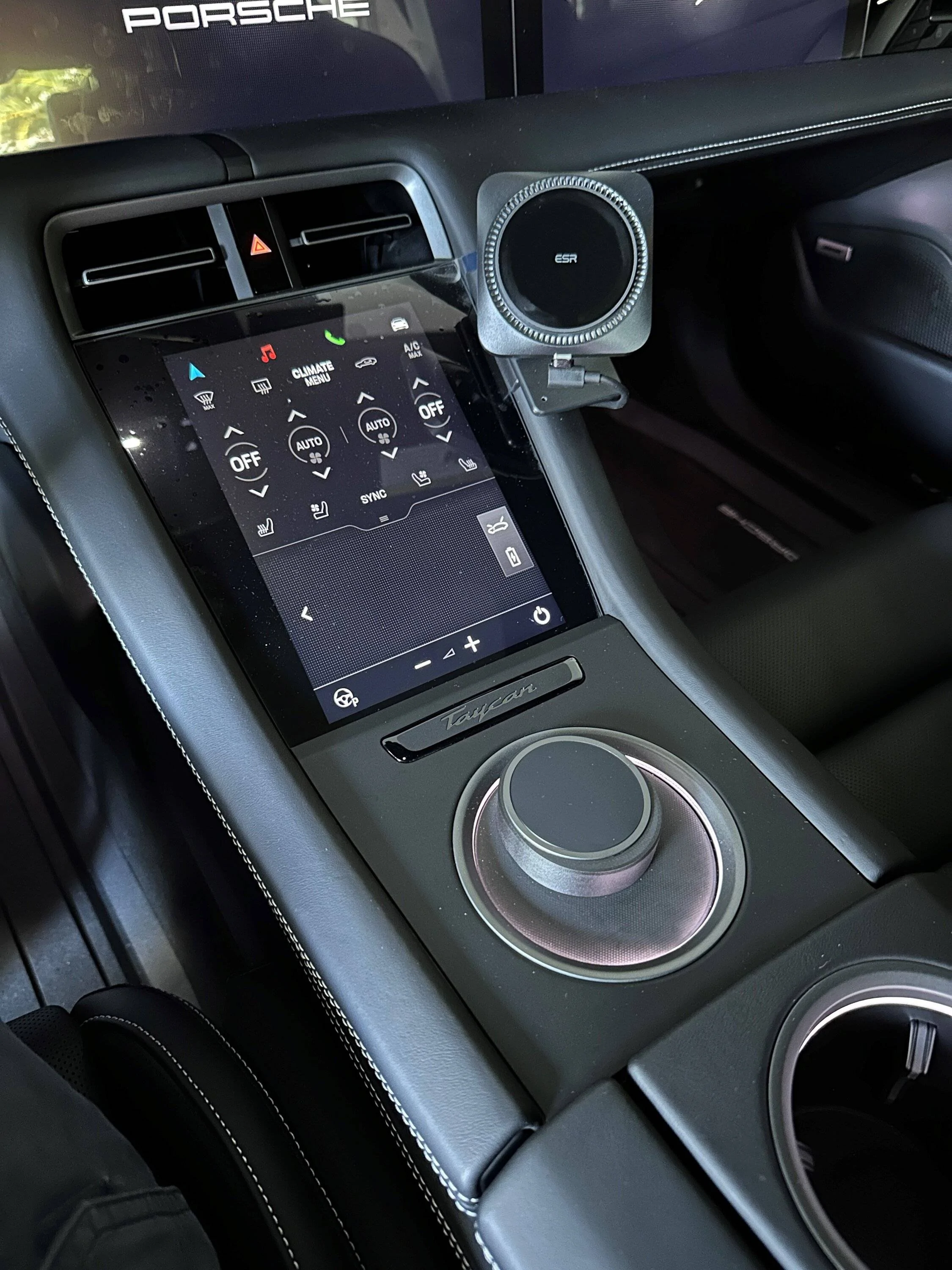 Porsche Taycan 3D Printed Charger/Phone holder Update for Apple MagSafe & iSetchi (STLs included) ... IMG_3398