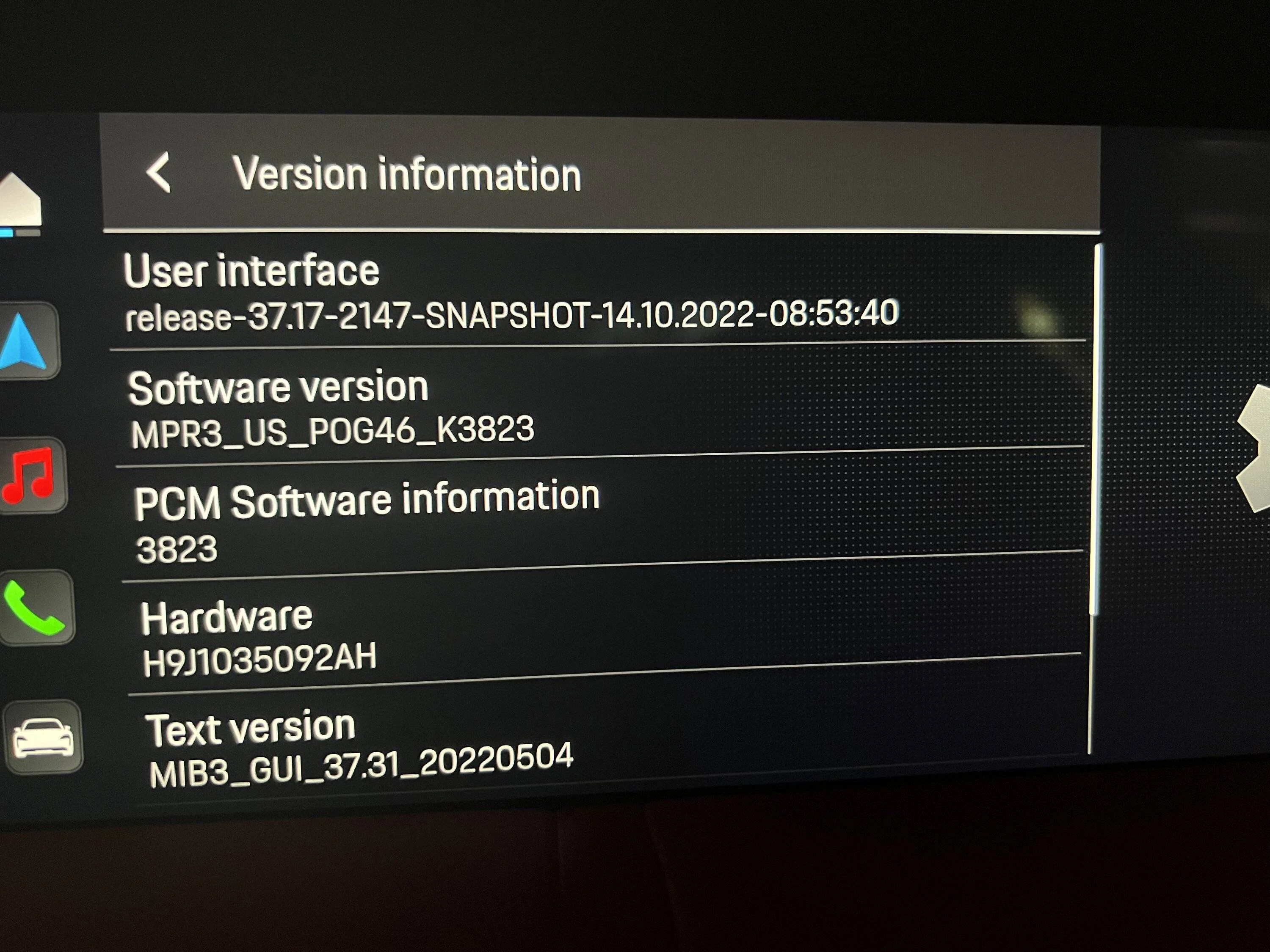 Porsche Taycan OTA Software Update (July 17, 2023)! IMG_2314