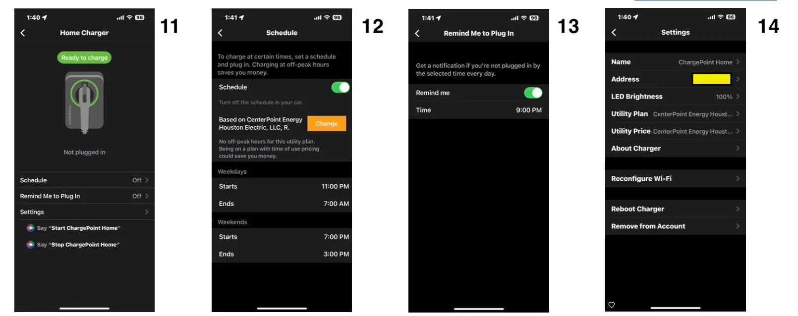 Porsche Taycan ChargePoint EVSE, App and network roaming Screenshot 2023-08-16 at 1.47.12 PM