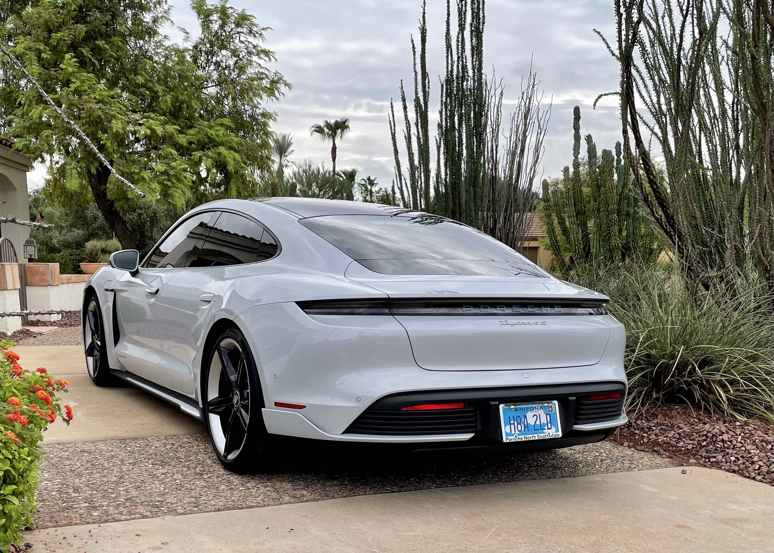 Porsche Taycan Final option consideration - Sport Side Skirts IMG_2642