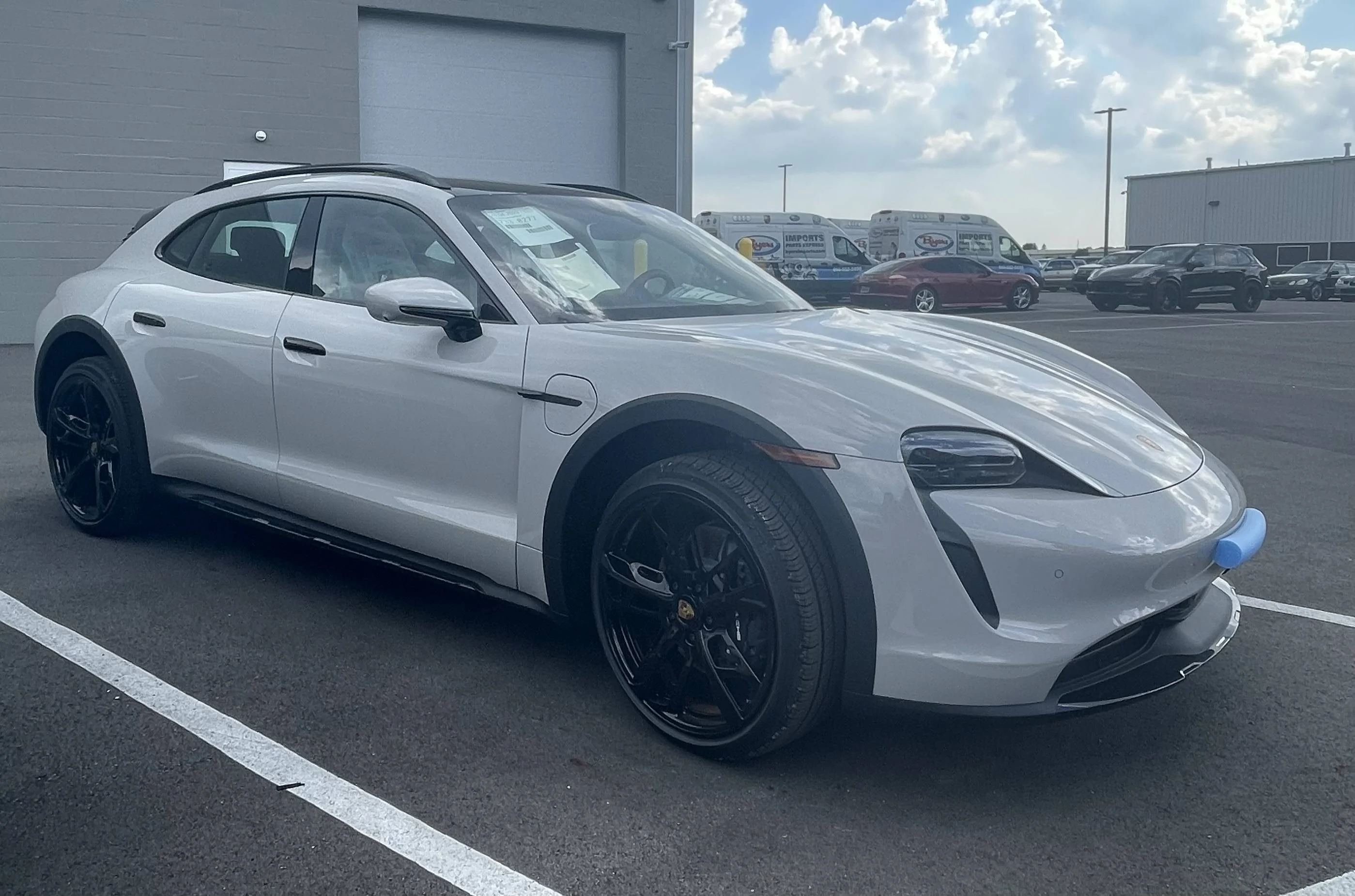 Porsche Taycan Port to Dealership to Pickup - Time Frame IMG_5748