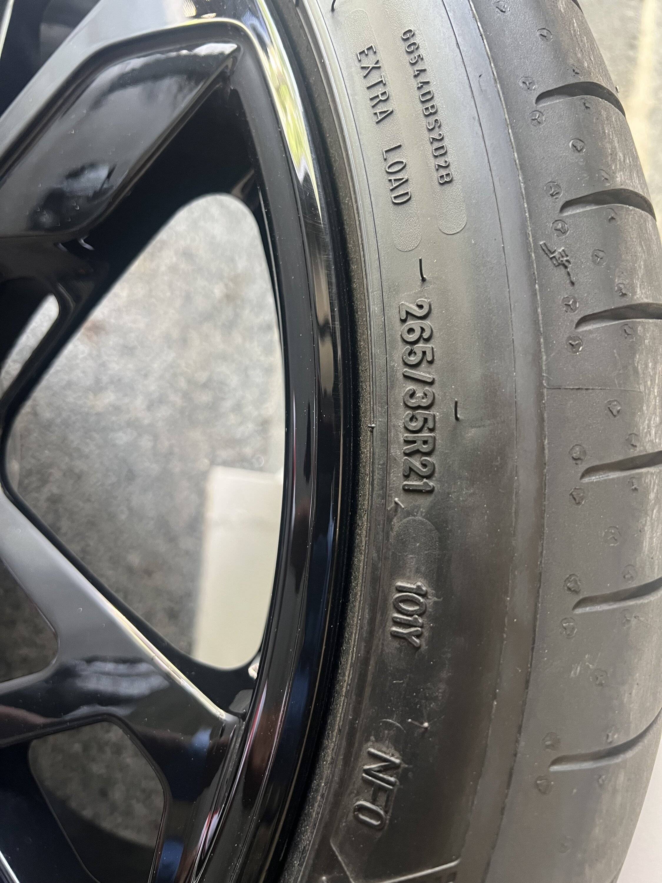 Porsche Taycan UPDATE: (No longer for sale) Porsche Taycan Cross Turismo OEM 21 inch CT Design wheels with Summer tires (NC, USA) IMG_2022