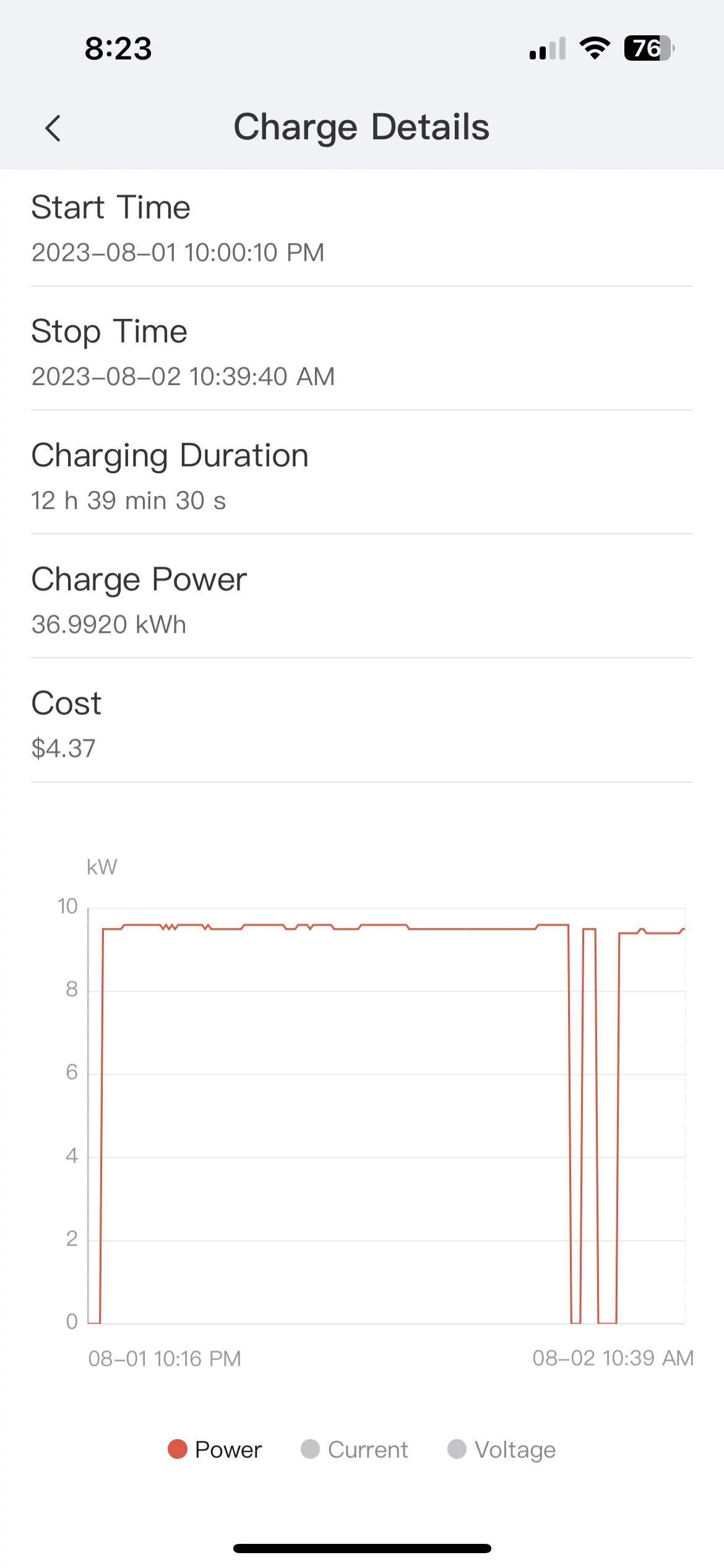 Porsche Taycan Porsche blessing 40A on Mobile Charger Connect 1692674664635