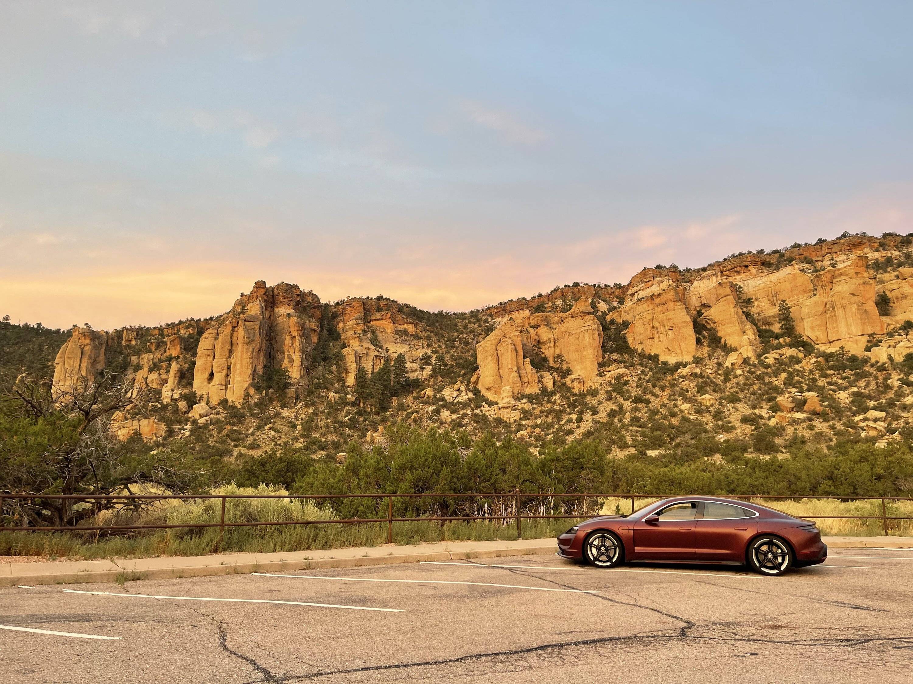 Porsche Taycan Location! Location! Location!  Post Artistic Photos of Your Taycan with Scenery National Monument 082023