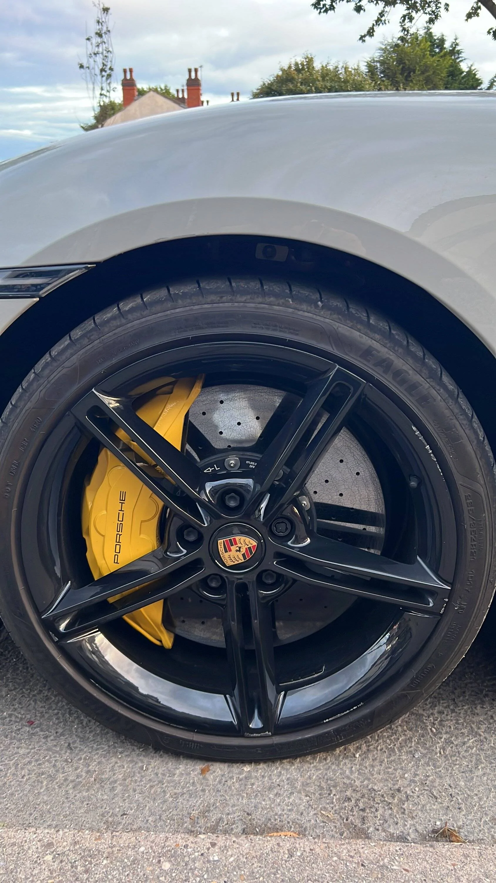 Porsche Taycan HELP! Just scuffed my alloys what shall I do! 9E2DFE9C-EF2C-4B22-8B2F-B185FD729A48