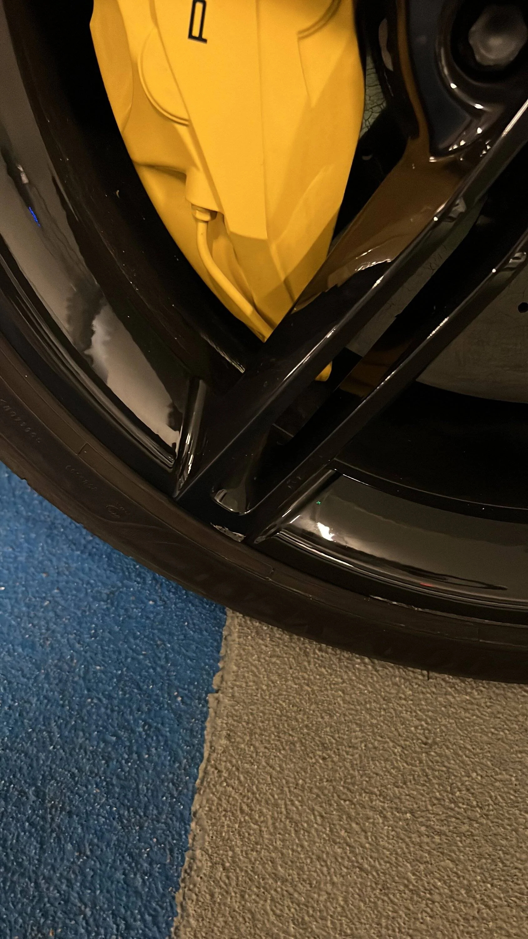 Porsche Taycan HELP! Just scuffed my alloys what shall I do! 45D80A05-35EE-43C9-B784-037A001A3437