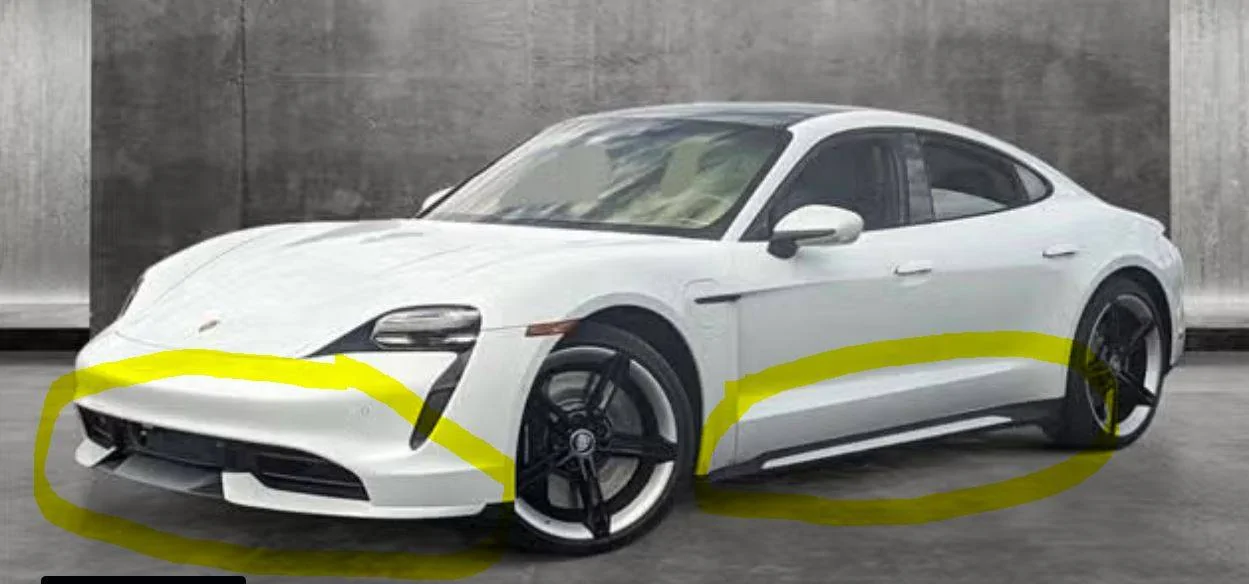 Porsche Taycan What option is this? Captur