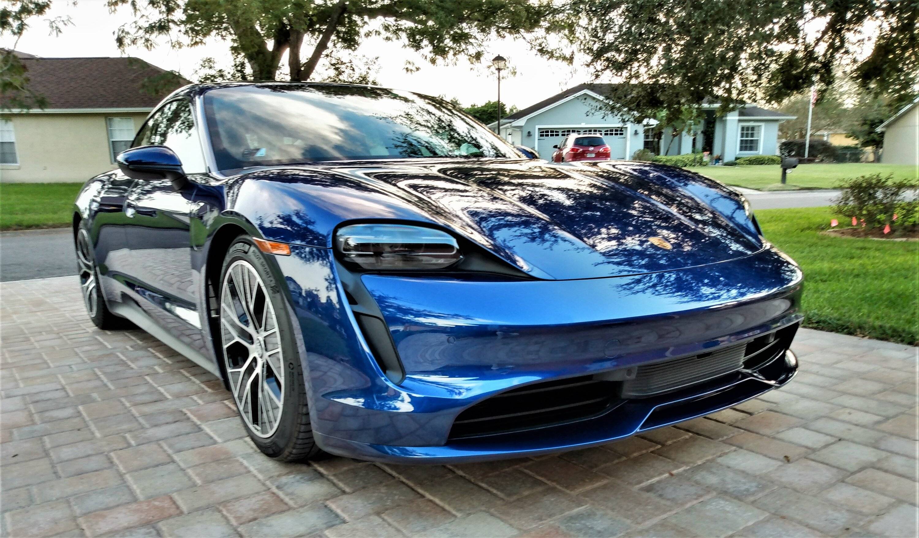 Porsche Taycan What option is this? painted front fascia 1a