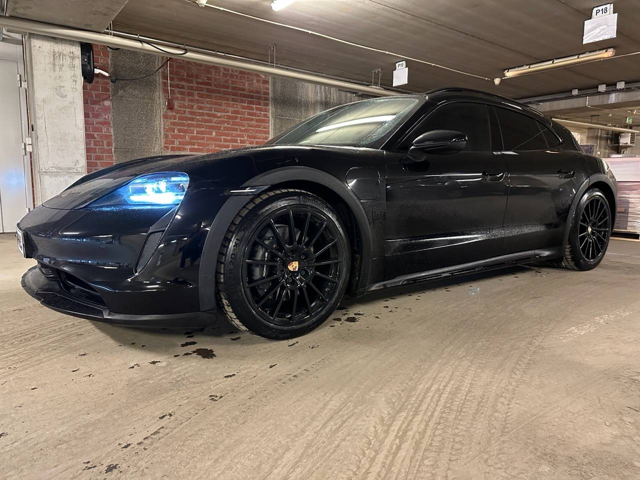 Porsche Taycan Panamera wheels on Taycan 20230802_065307430_iOS