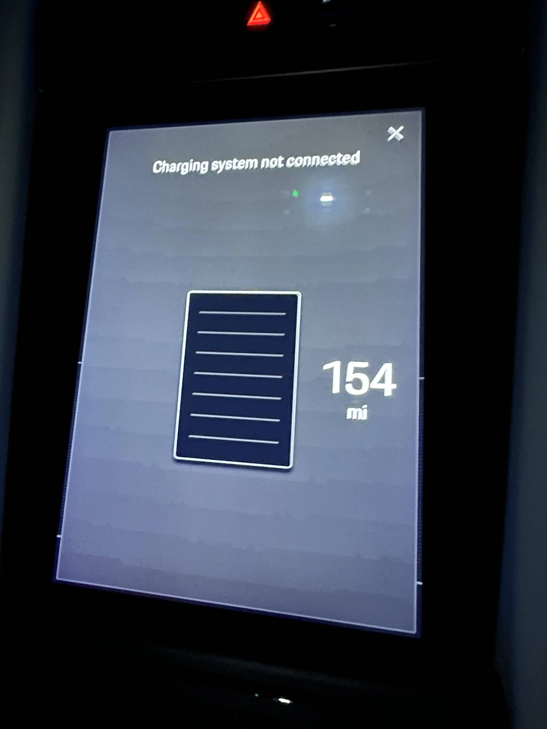 Porsche Taycan Error message charging system not connected IMG_4193