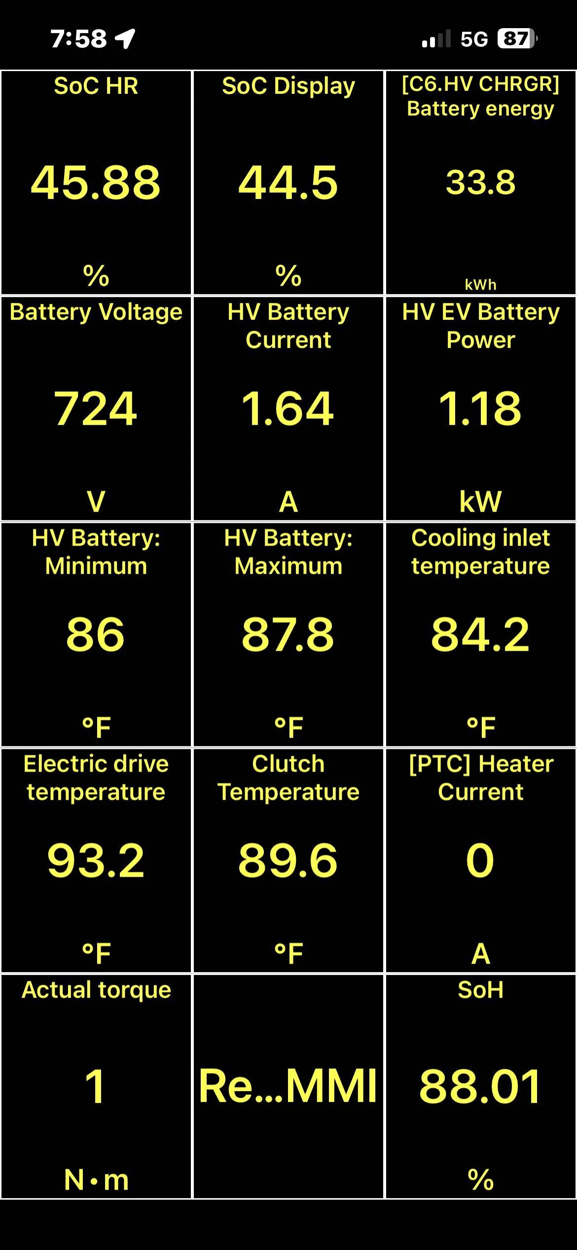 Porsche Taycan 🔋 Baseline for HV Battery SoH Performance (Battery Degradation Data by Taycan Owners) IMG_2439