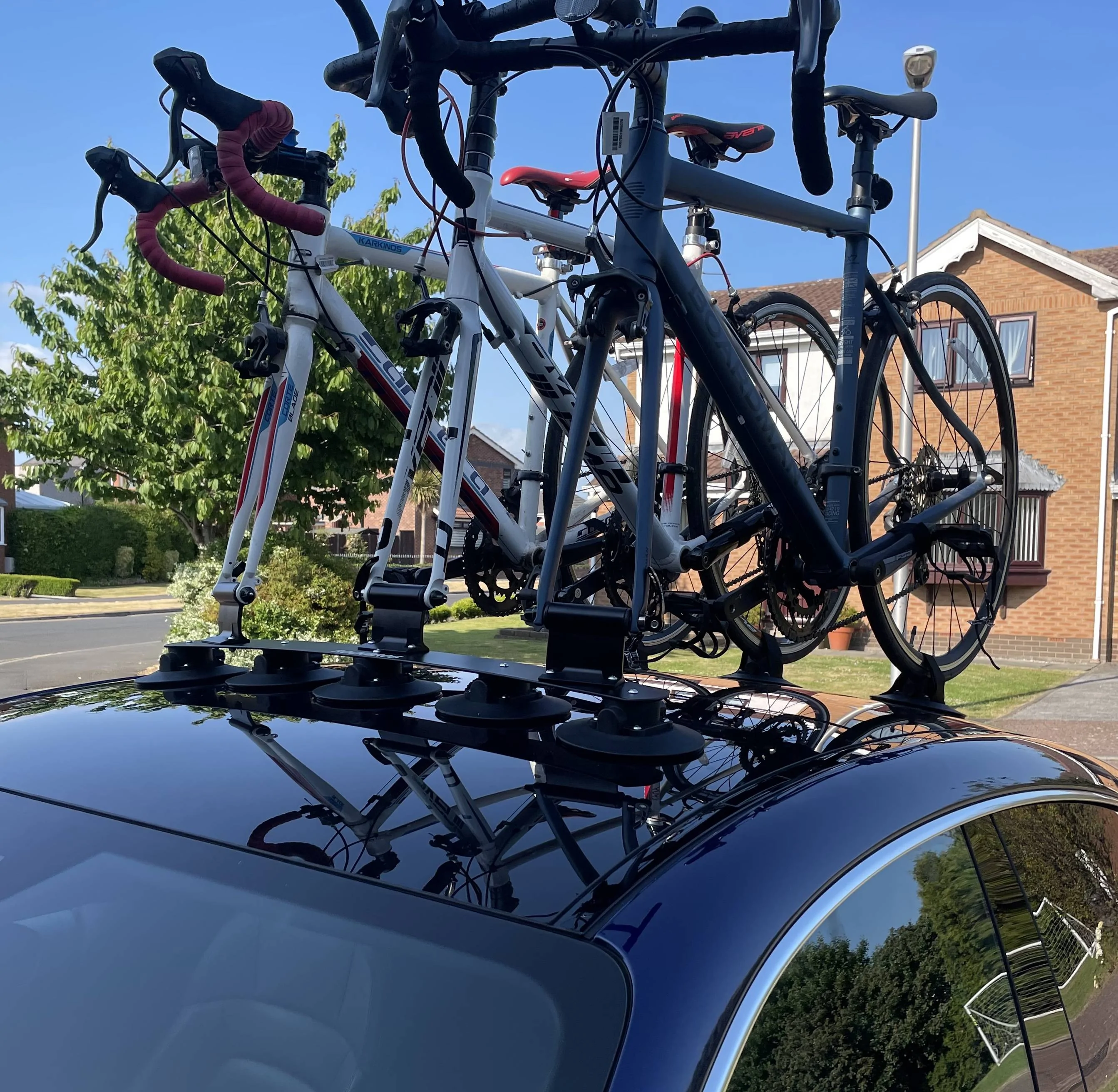 Porsche Taycan Bike Rack [ Rear or Roof ] bikes