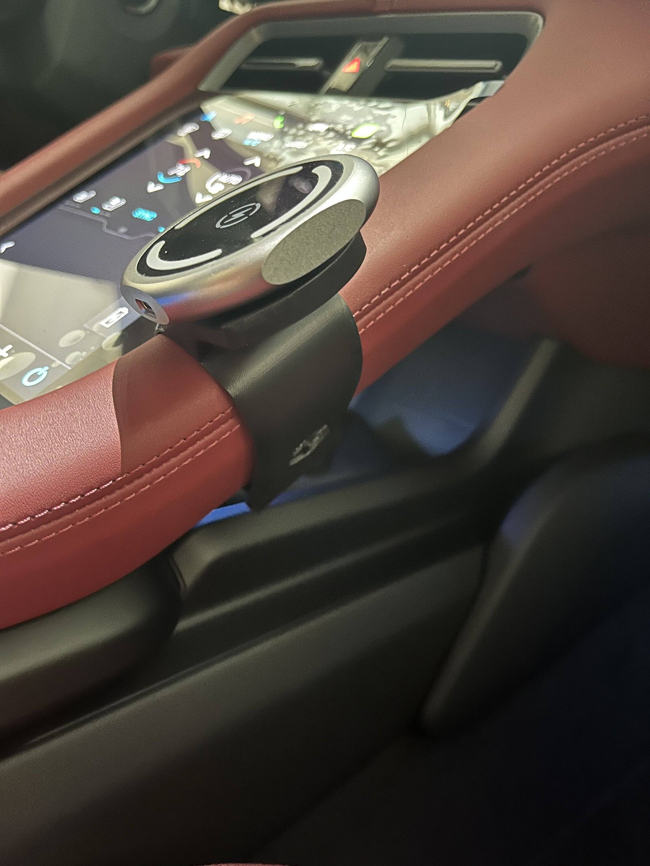 Porsche Taycan 3D Printed Charger/Phone holder Update for Apple MagSafe & iSetchi (STLs included) ... IMG_9407
