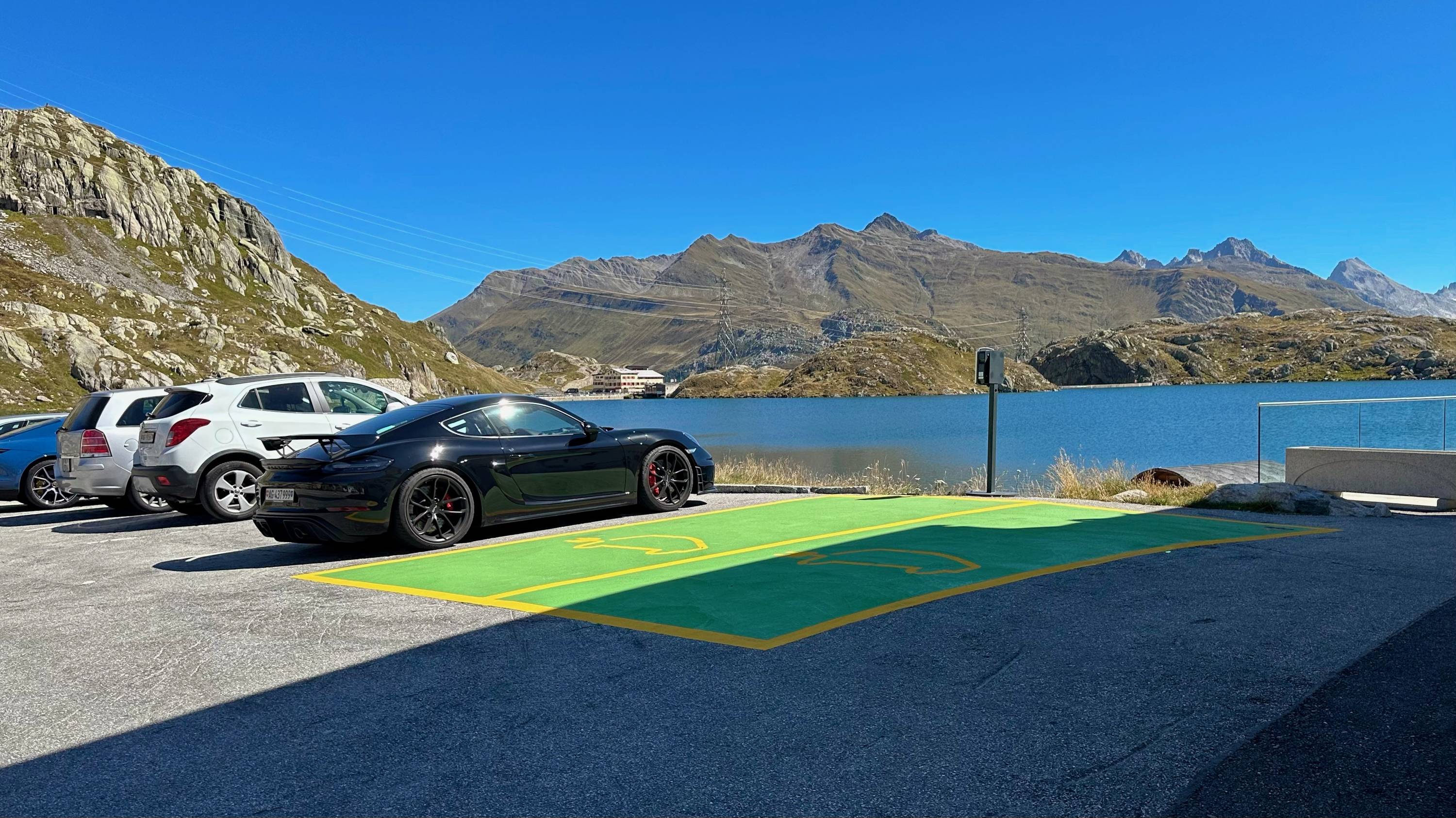 Porsche Taycan Taycan to Switzerland & Austria 53171339070_2ca11d837f_o