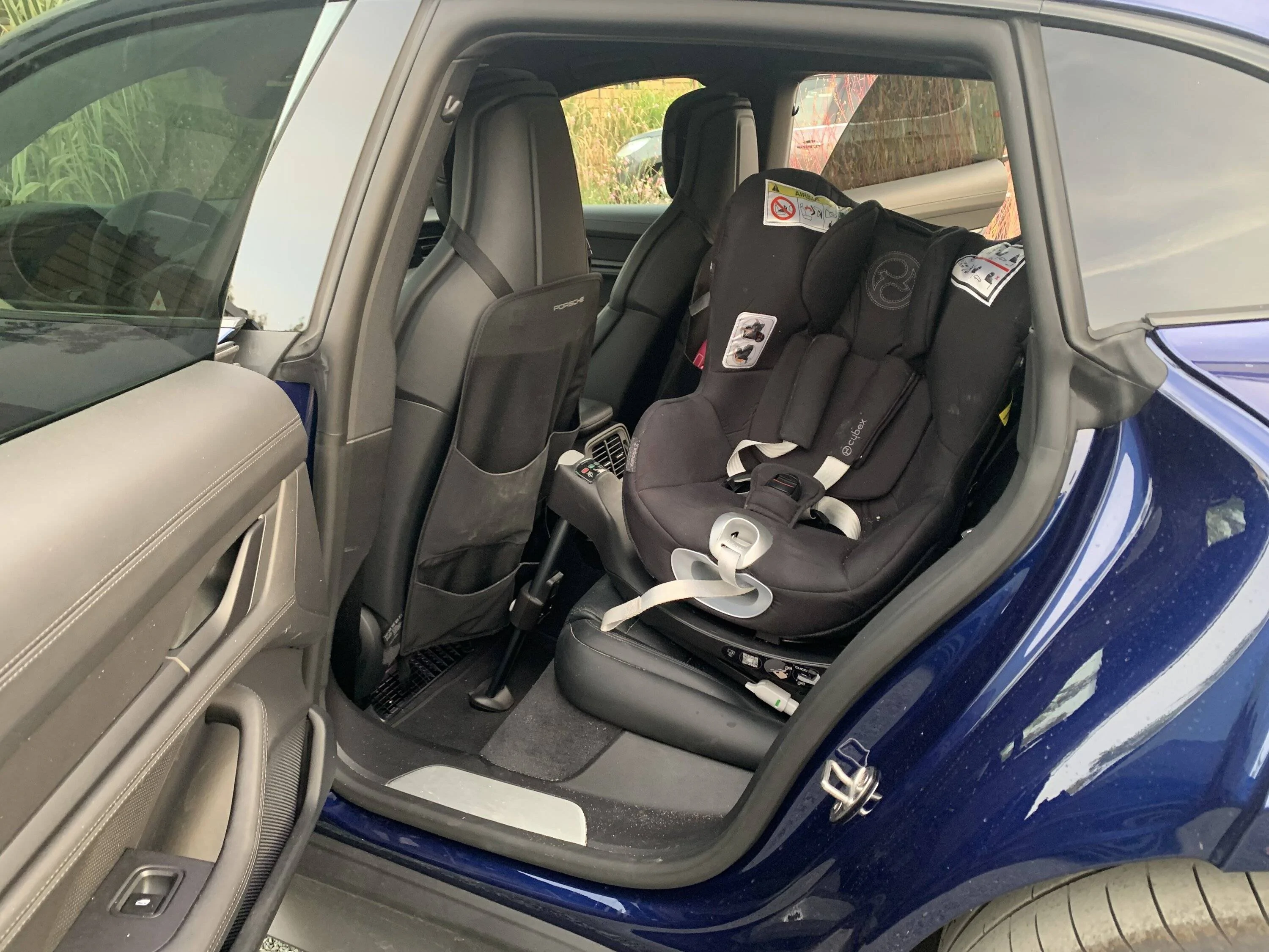 Porsche Taycan Car Seat recommendations needed IMG_1195