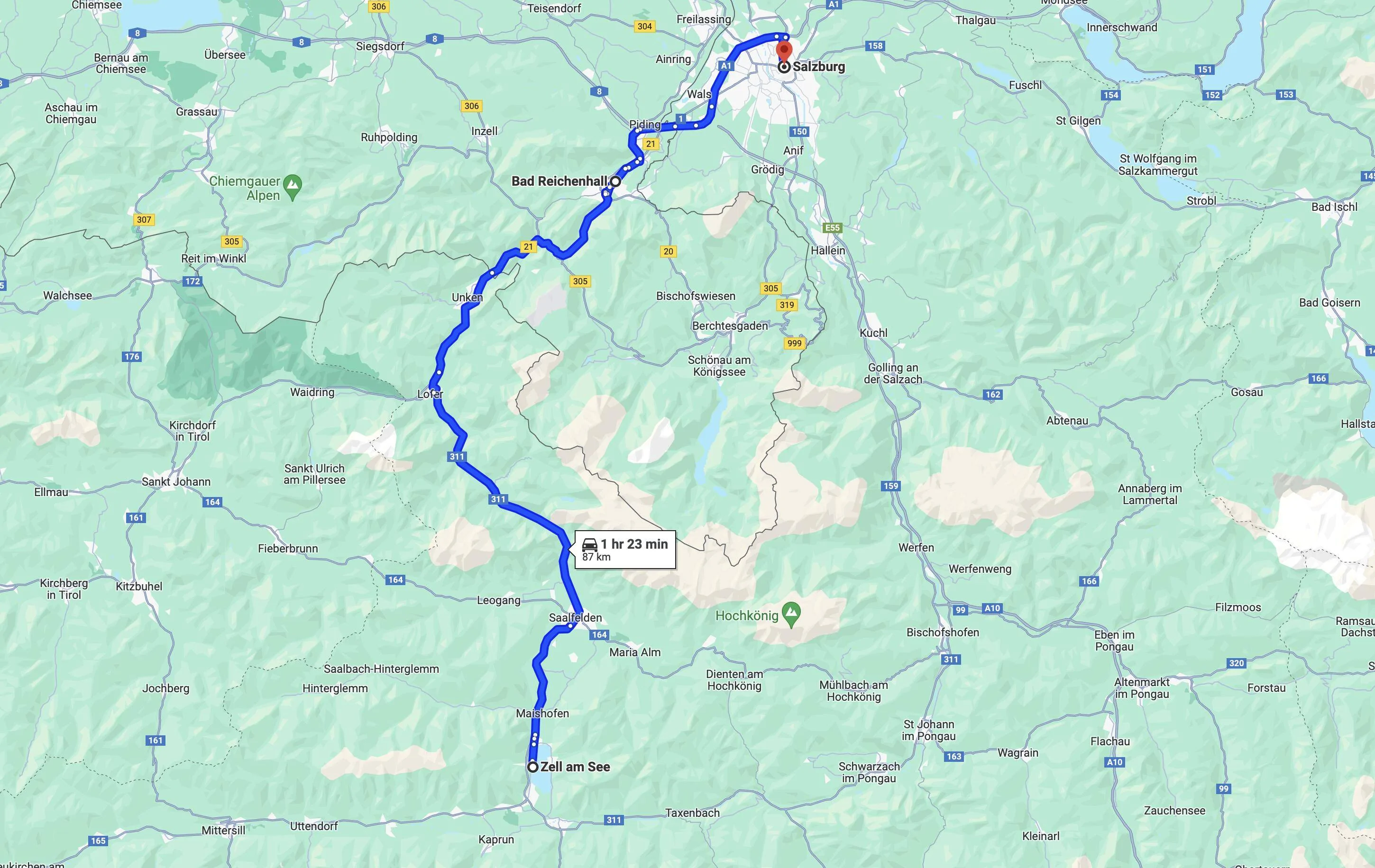 Porsche Taycan Taycan to Switzerland & Austria Screenshot 2023-09-12 at 08.16.27