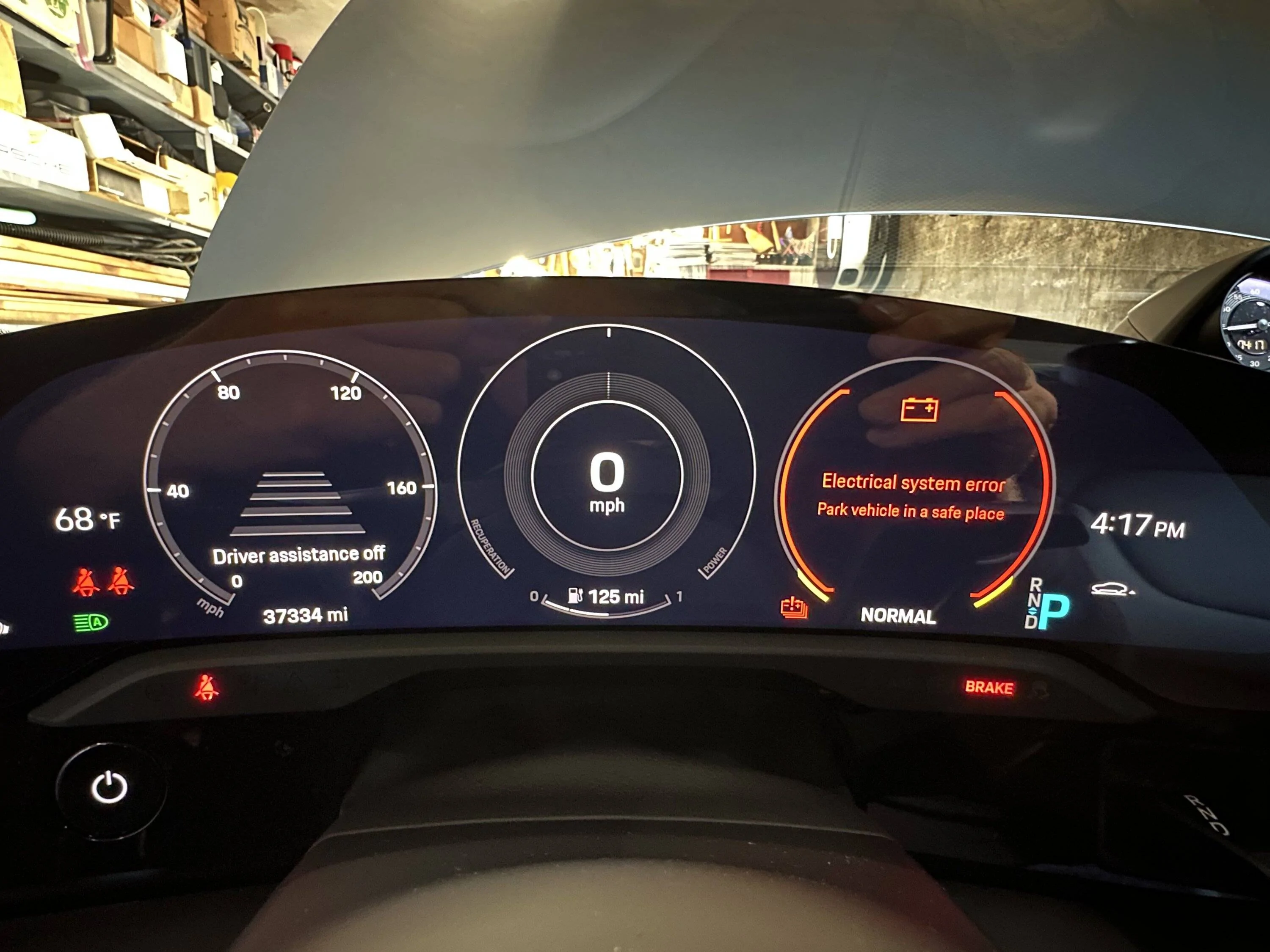 Porsche Taycan Dreaded Red Electrical System Error & Poll IMG-6587 (1)