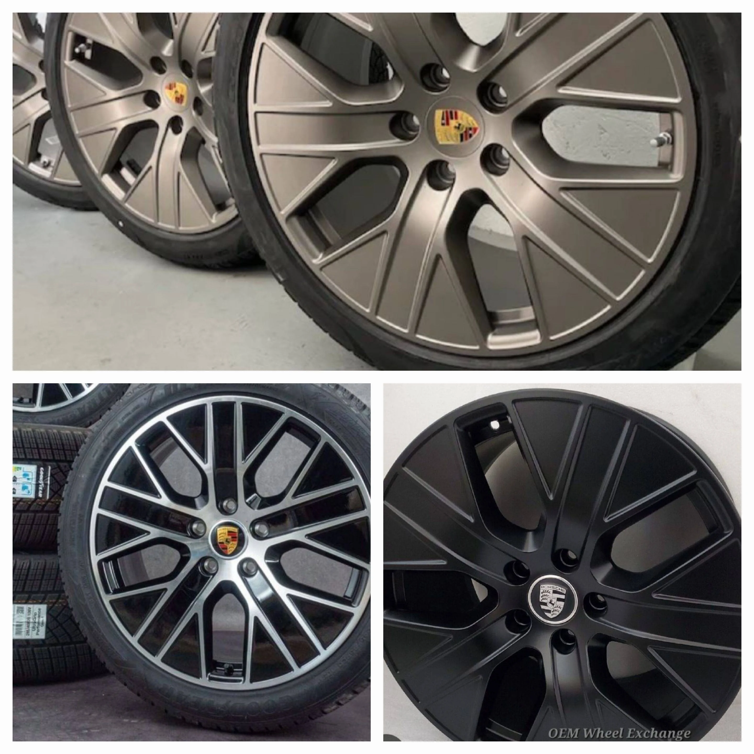Porsche Taycan Turbo Aero Rims (winterset) powdercoat options - feedback on colors 20230918_053258