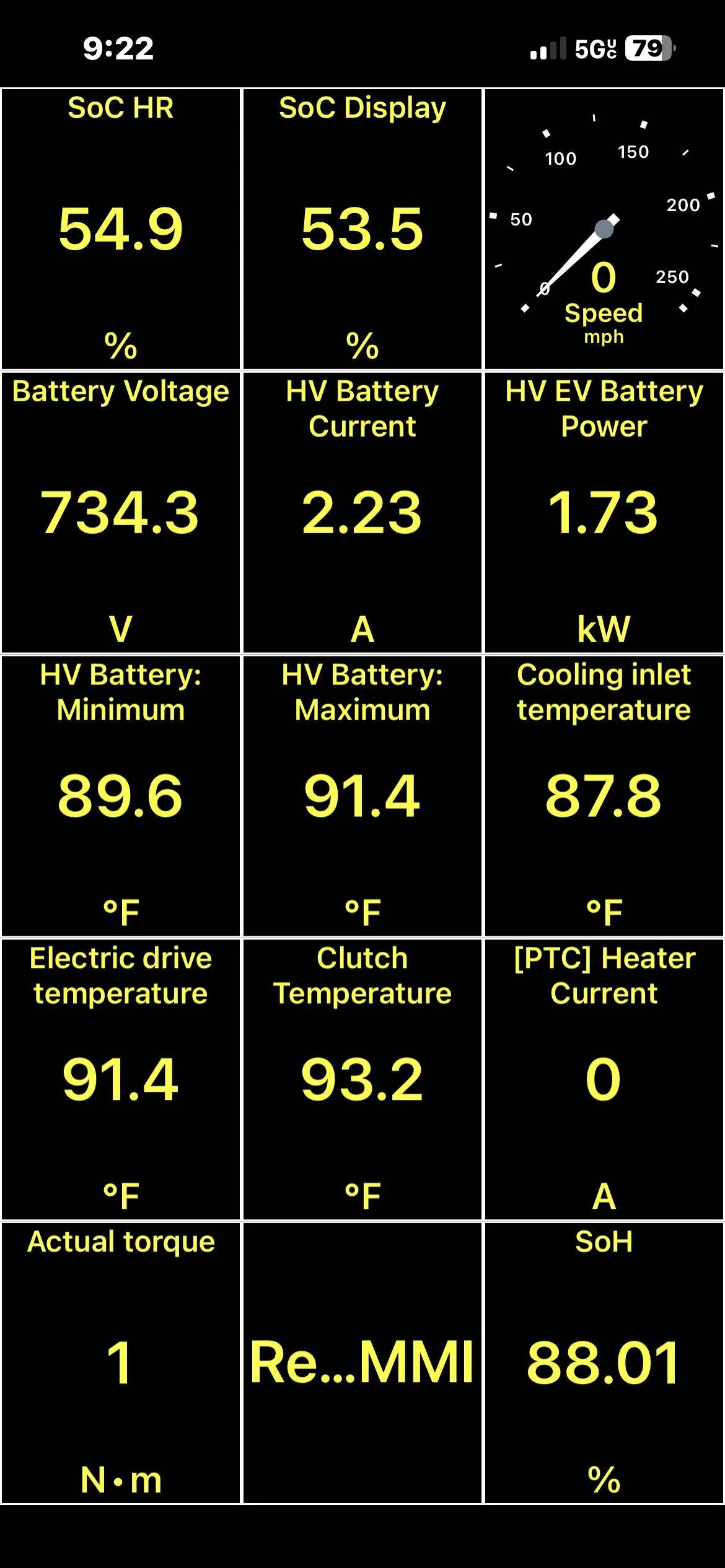 Porsche Taycan 🔋 Baseline for HV Battery SoH Performance (Battery Degradation Data by Taycan Owners) IMG_2420