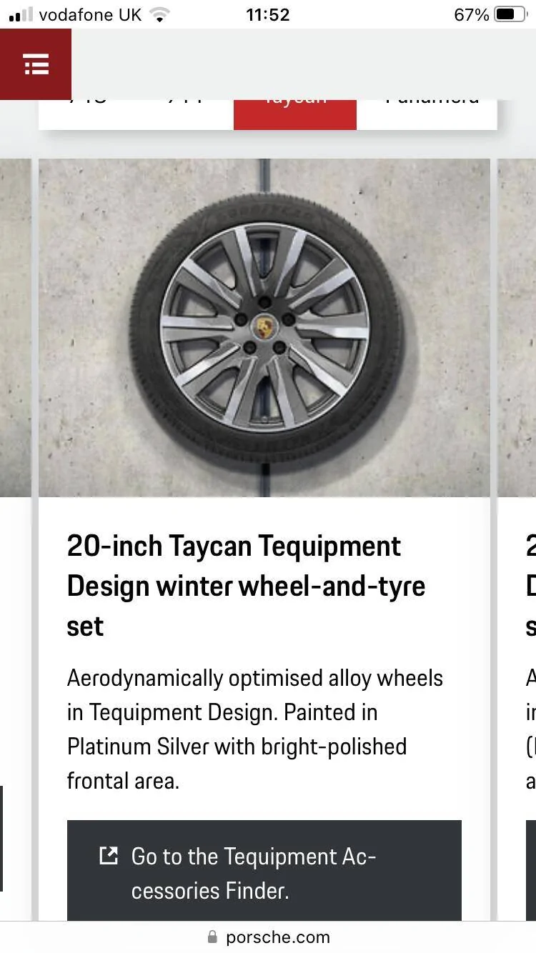 Porsche Taycan Taycan GTS - Winter wheels IMG_4314