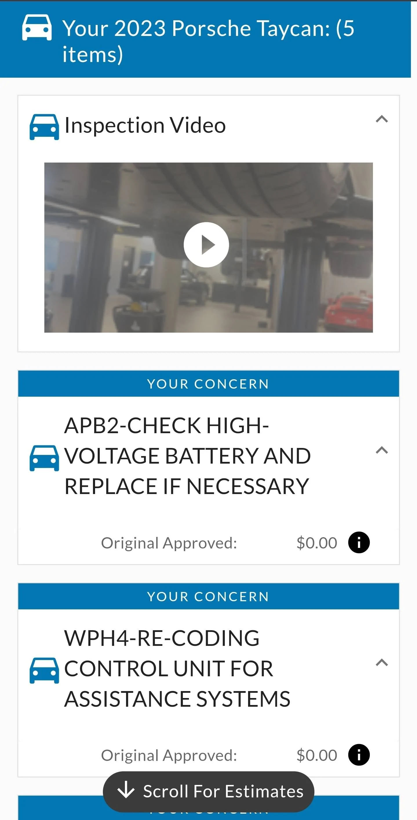 Porsche Taycan Recall (9/1/23): Insufficient Sealant Causing High-Voltage Battery Leak on 2023 Taycans APB2 (4,777 Units Affected) Screenshot_20230922_104423_Chrom