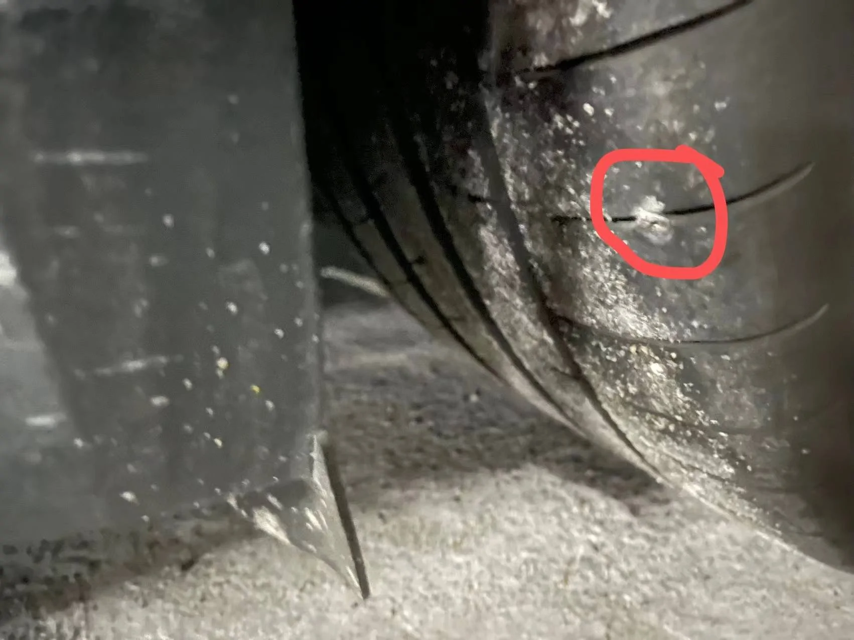 Porsche Taycan Patch Repair or New Rear Left Tire? Weixin Image_20230924234953